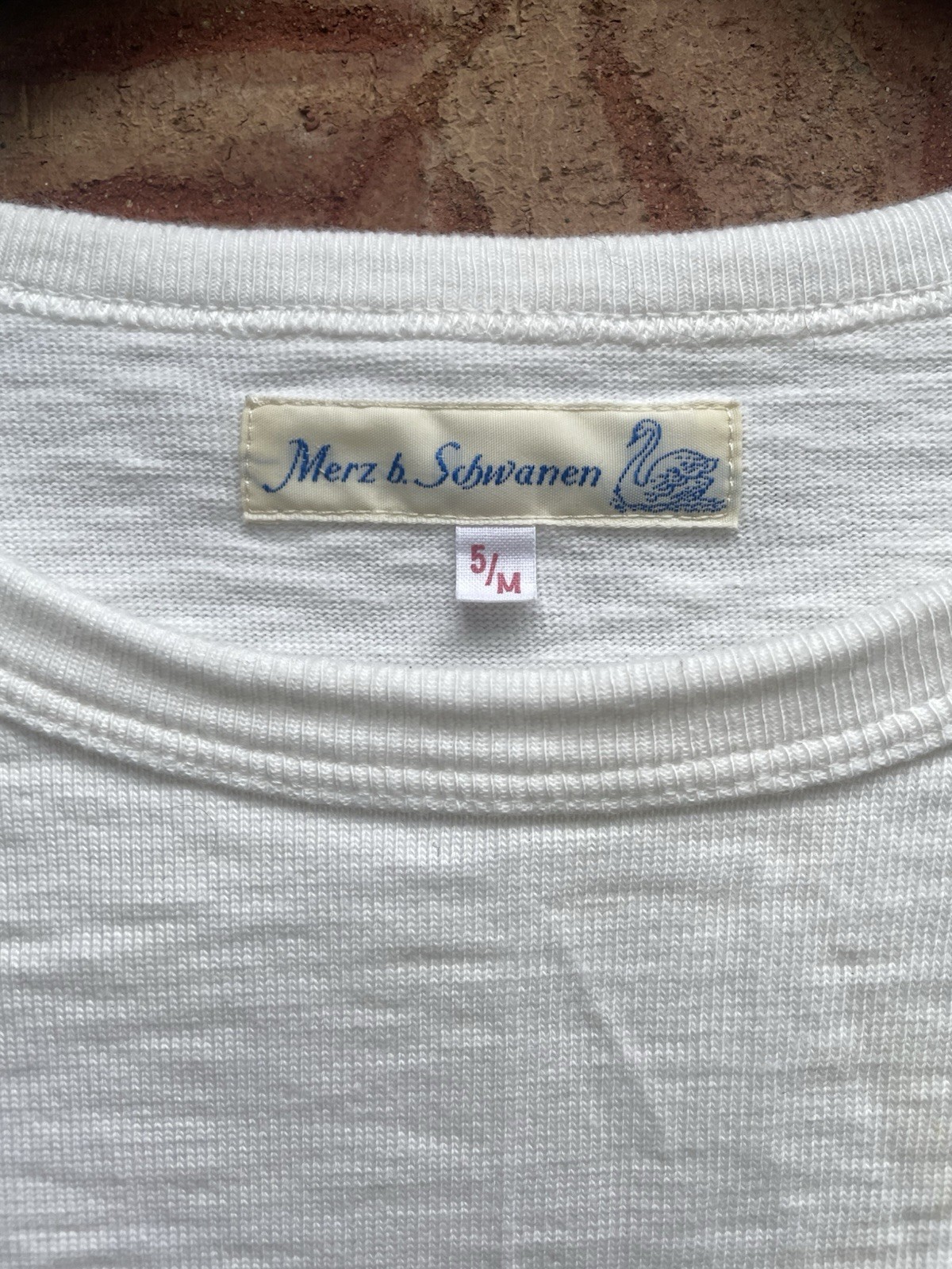 Merz B Schwanen 2S14.01 – 13.4oz Loopwheeled Heavy T-Shirt Relaxed Fit Medium