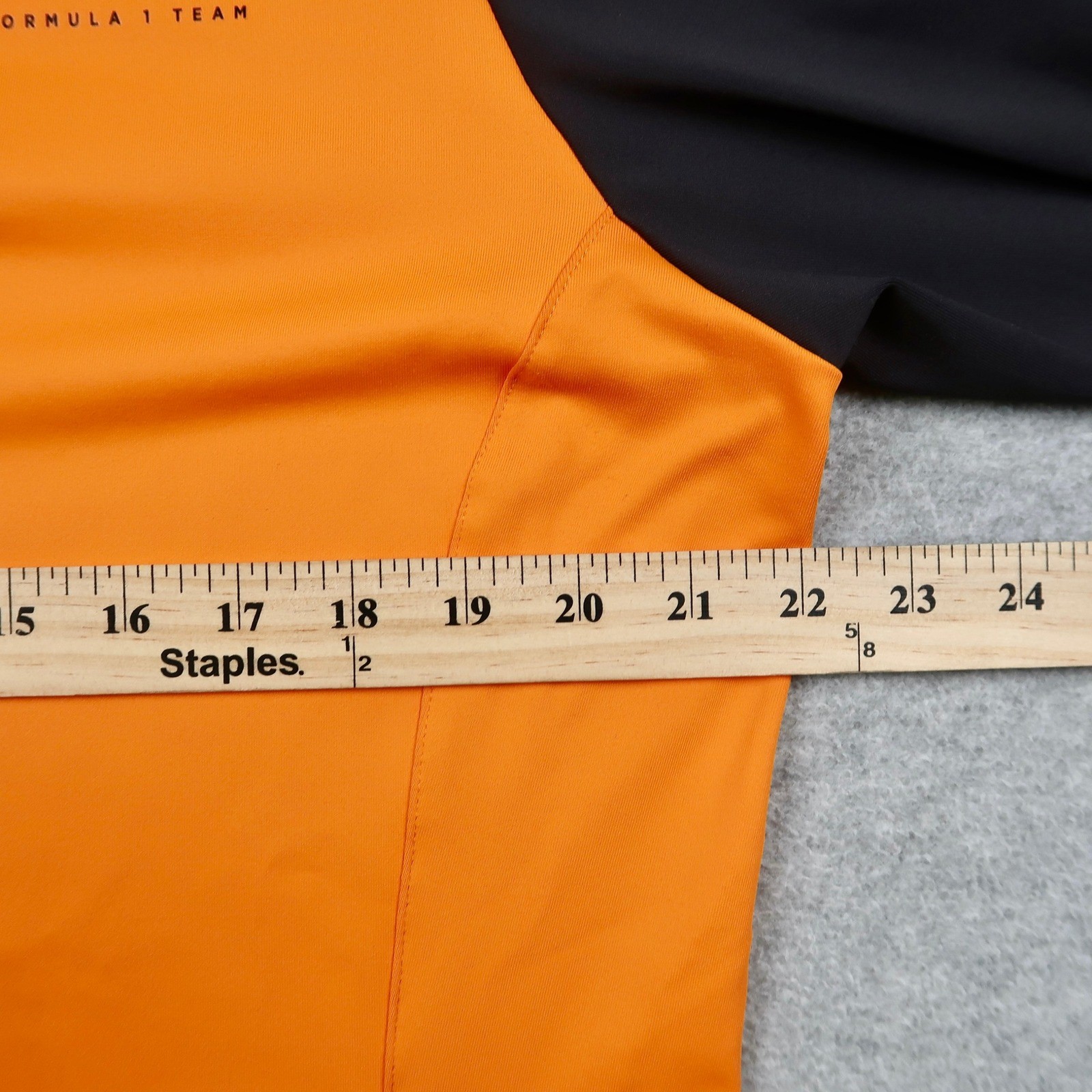 Castore McLaren Formula 1 Team Hoodie Mens Large Orange Black F1 Racing Pullover