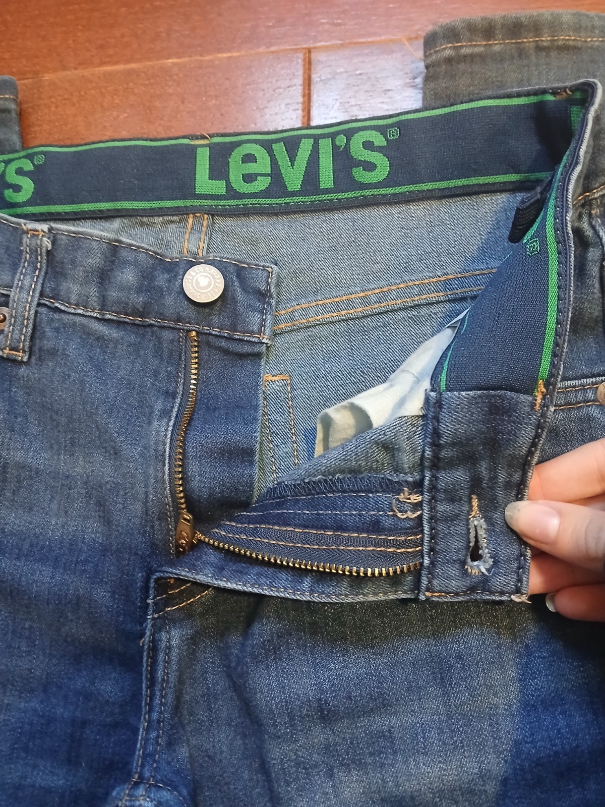 Levi’s 511 27×29 (14 Reg) Slim Fit Zip Fly & Button Closure Denim Jeans Casual