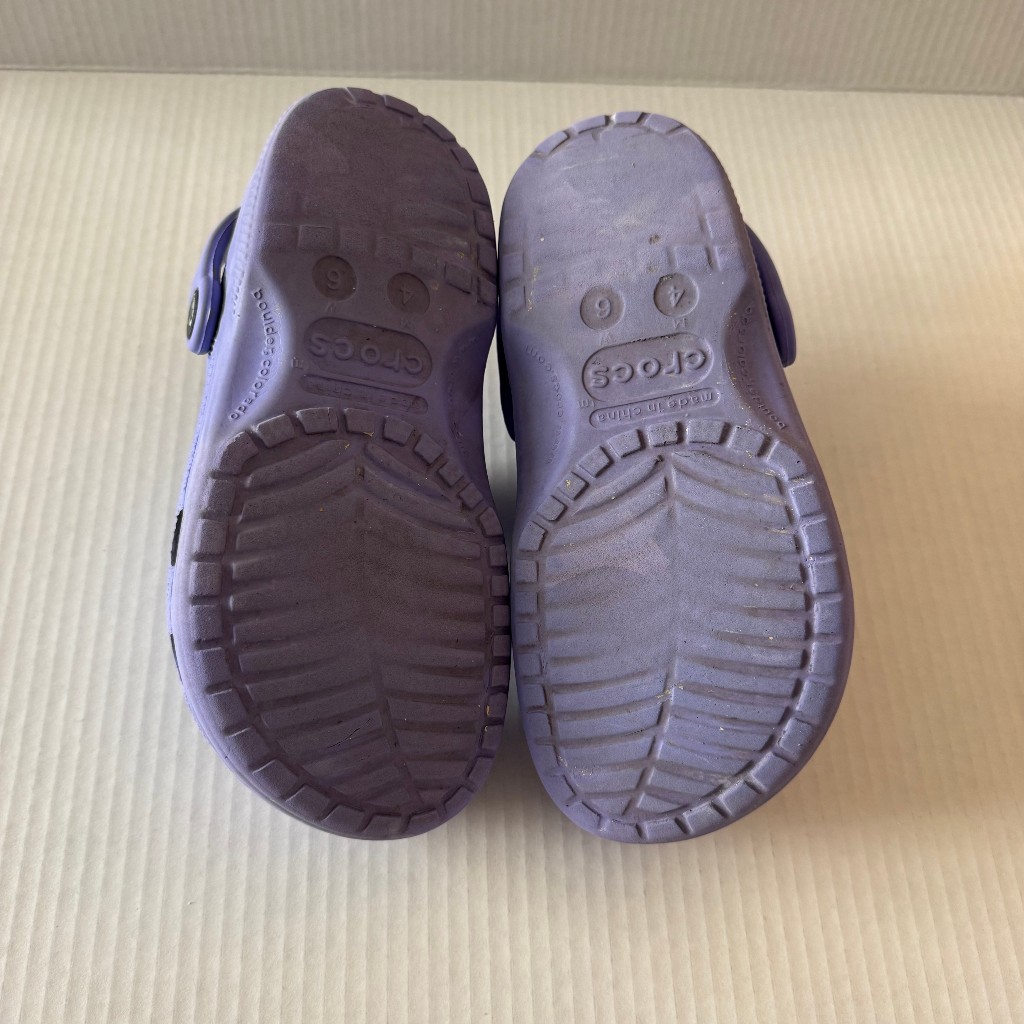 Crocs Classic Clog Purple Lavender Men 4 Women 6 Comfort Slip On Shoes