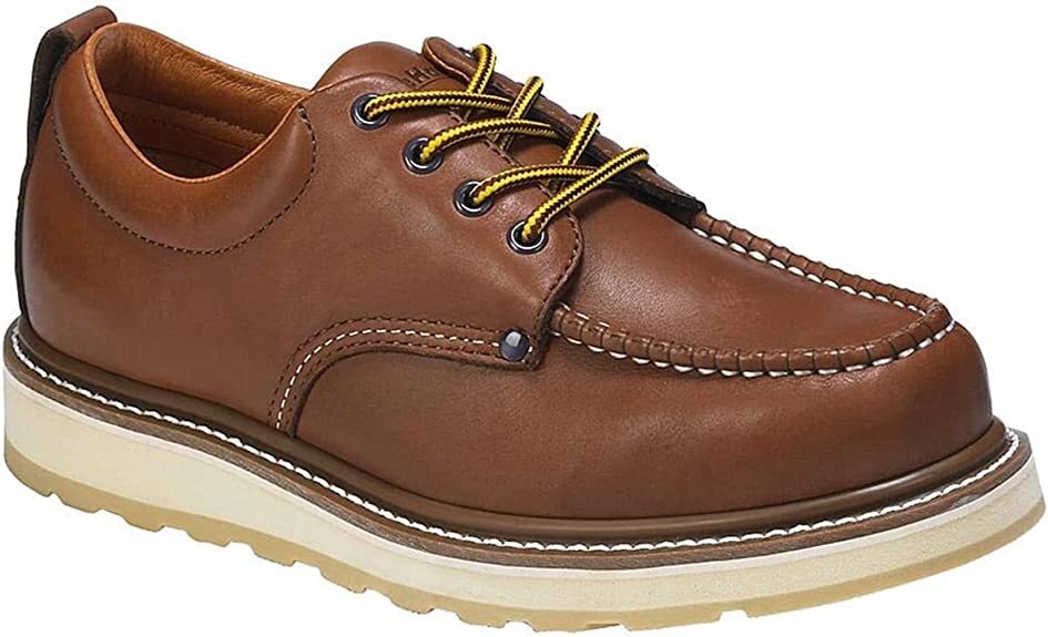DieHardMen’s 4″ Soft Toe SureTrack Leather Slip Resistant Work Boots Shoes 82994
