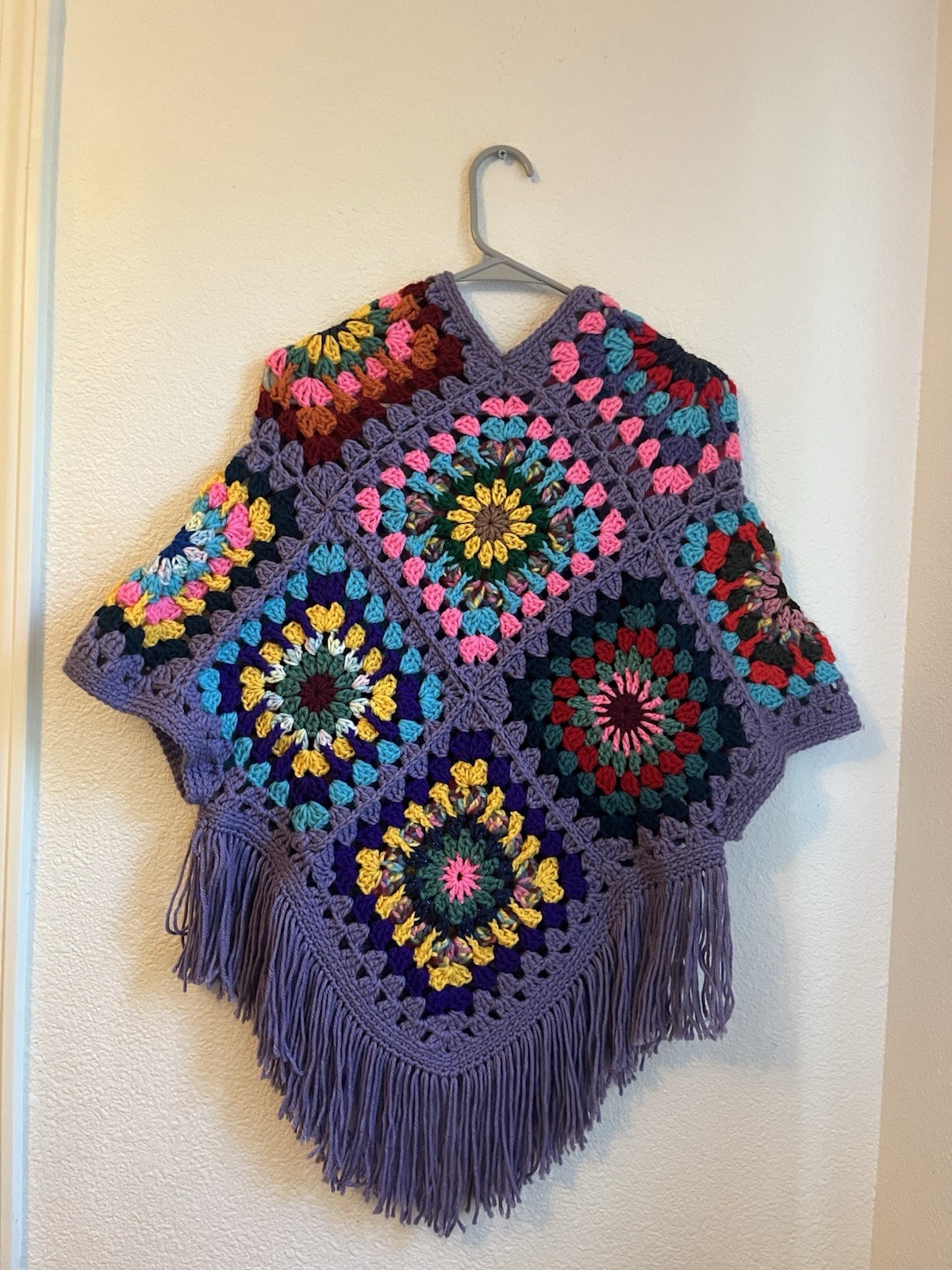 Beautiful Poncho Handmade Crochet