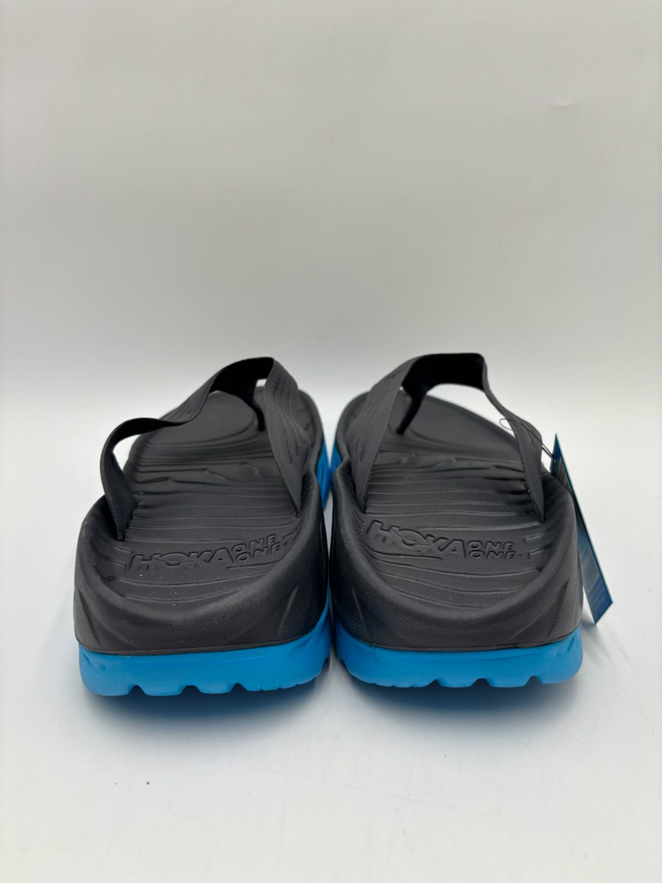 Hoka ORA RECOVERY 1099675 EBONY DRESDEN Men’s NEW Sandal Blue Multiple Sizes