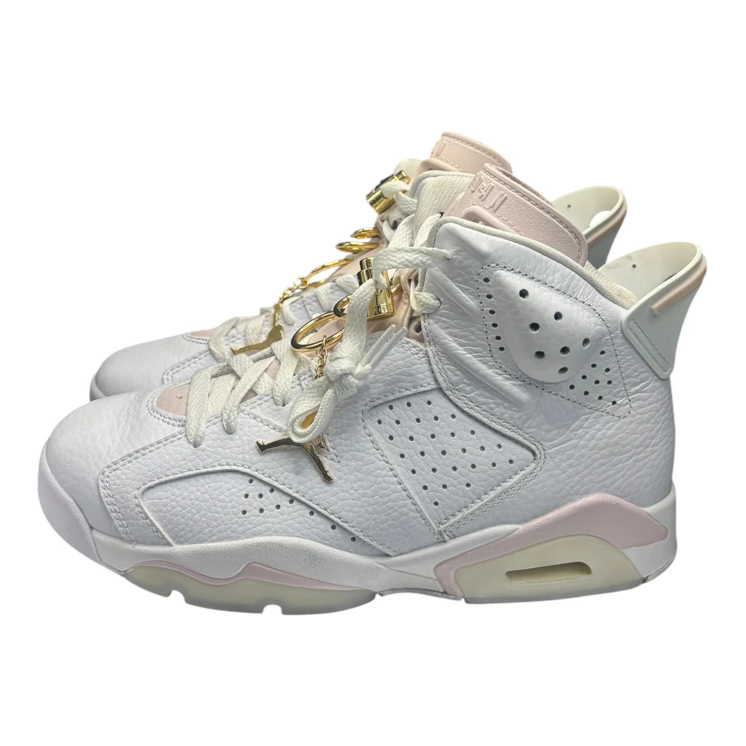 Jordan 6 Retro Gold Hoops (Women’s) szie 6.5M – Used/Worn