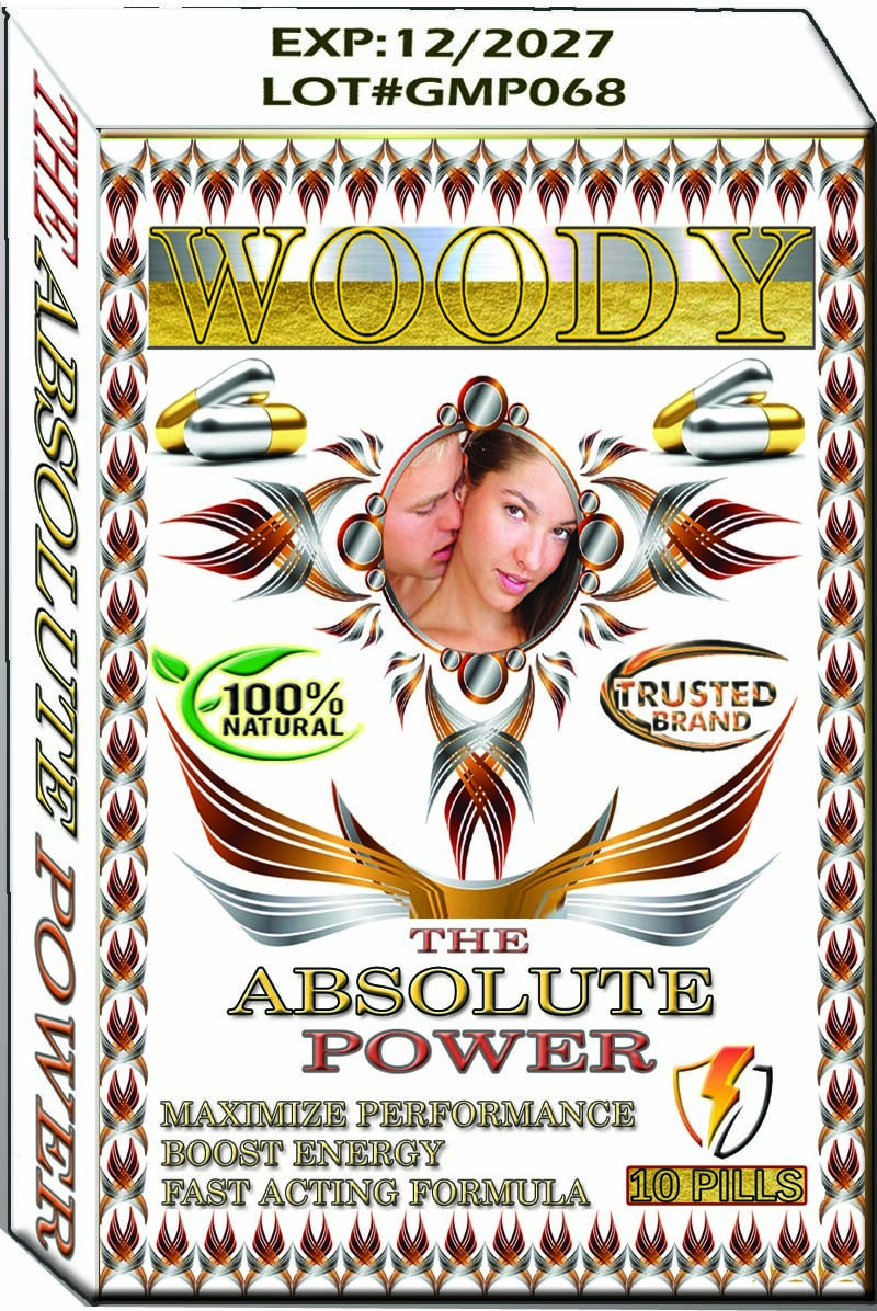 100% Natural Formula kinky woody 6000mg/10000mg male performance ENLARGMEN 10”