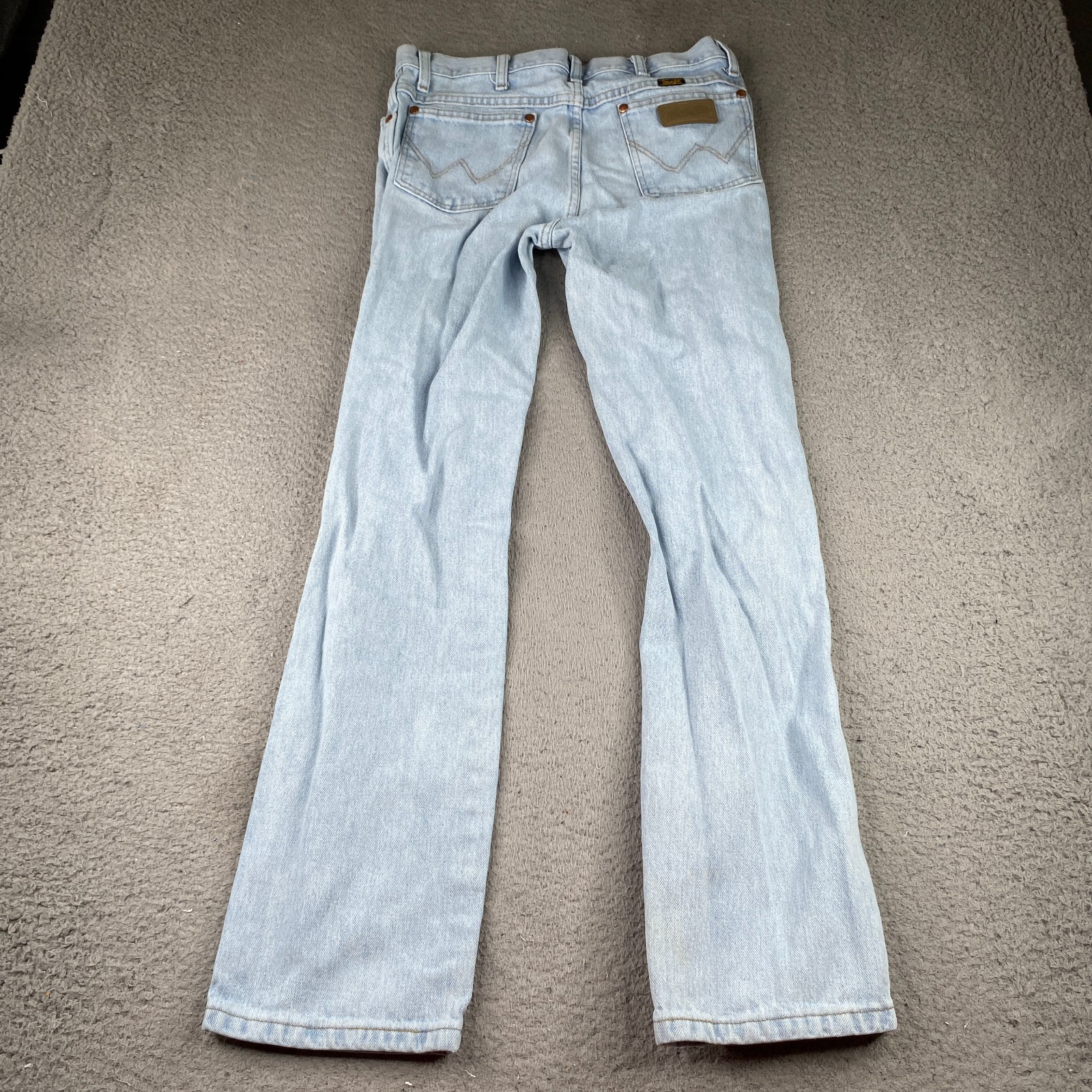 Wrangler Jeans Mens 32×31 Blue Cowboy Cut Slim Fit Denim Western Rodeo 936GBH