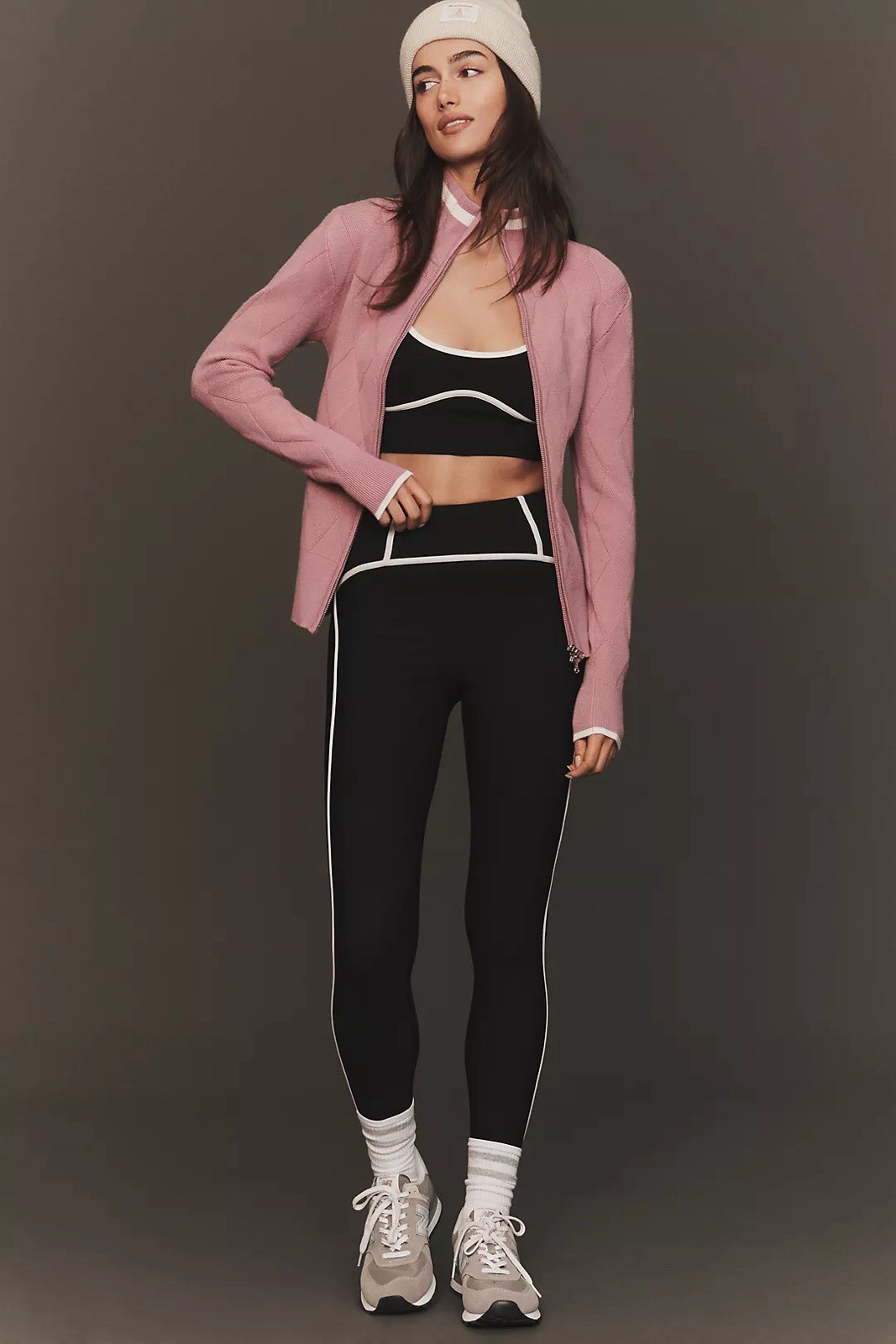 Varley Barthe Zip Through Knit Jacket Size XS