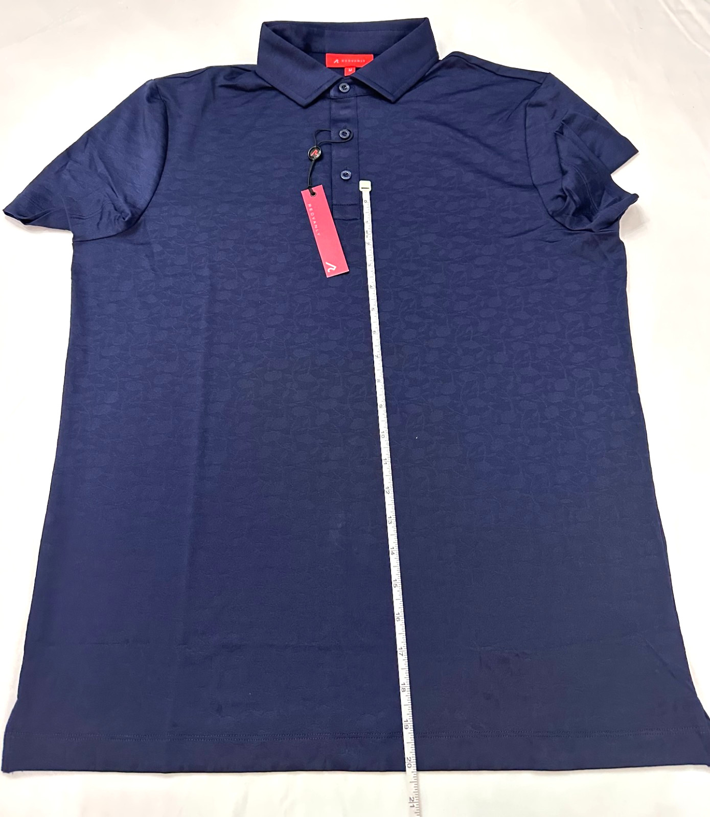 Redvanly Rodin Polo Color Midnight Navy Size Medium New No Tag