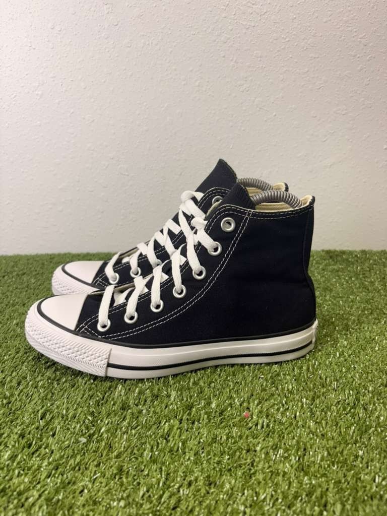 Converse Chuck Taylor All Star High Top Shoes Men 4 Women 6 Black Canvas Unisex
