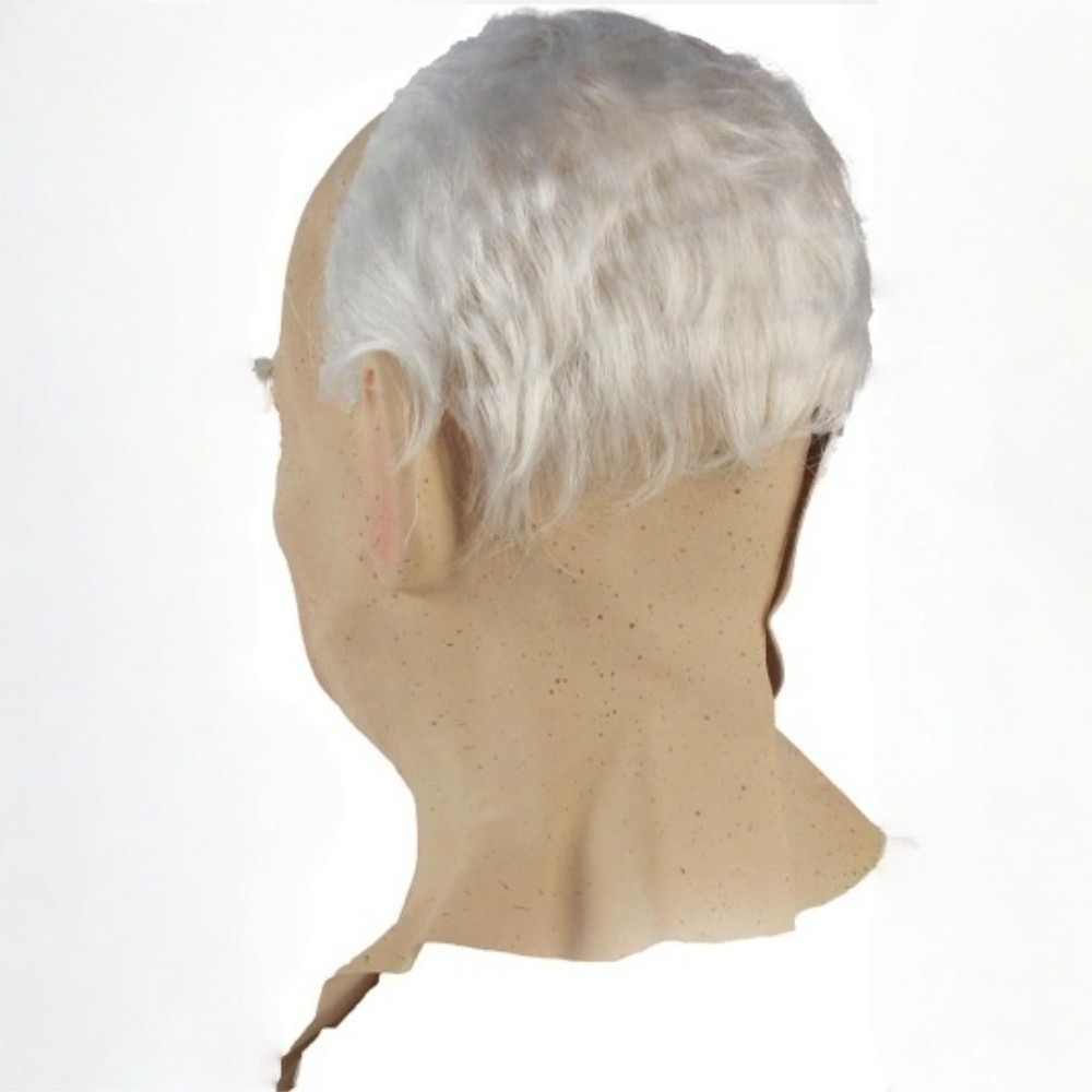 Old Man Mask Latex Halloween Cosplay Party Realistic Full Face Masks Headgear US