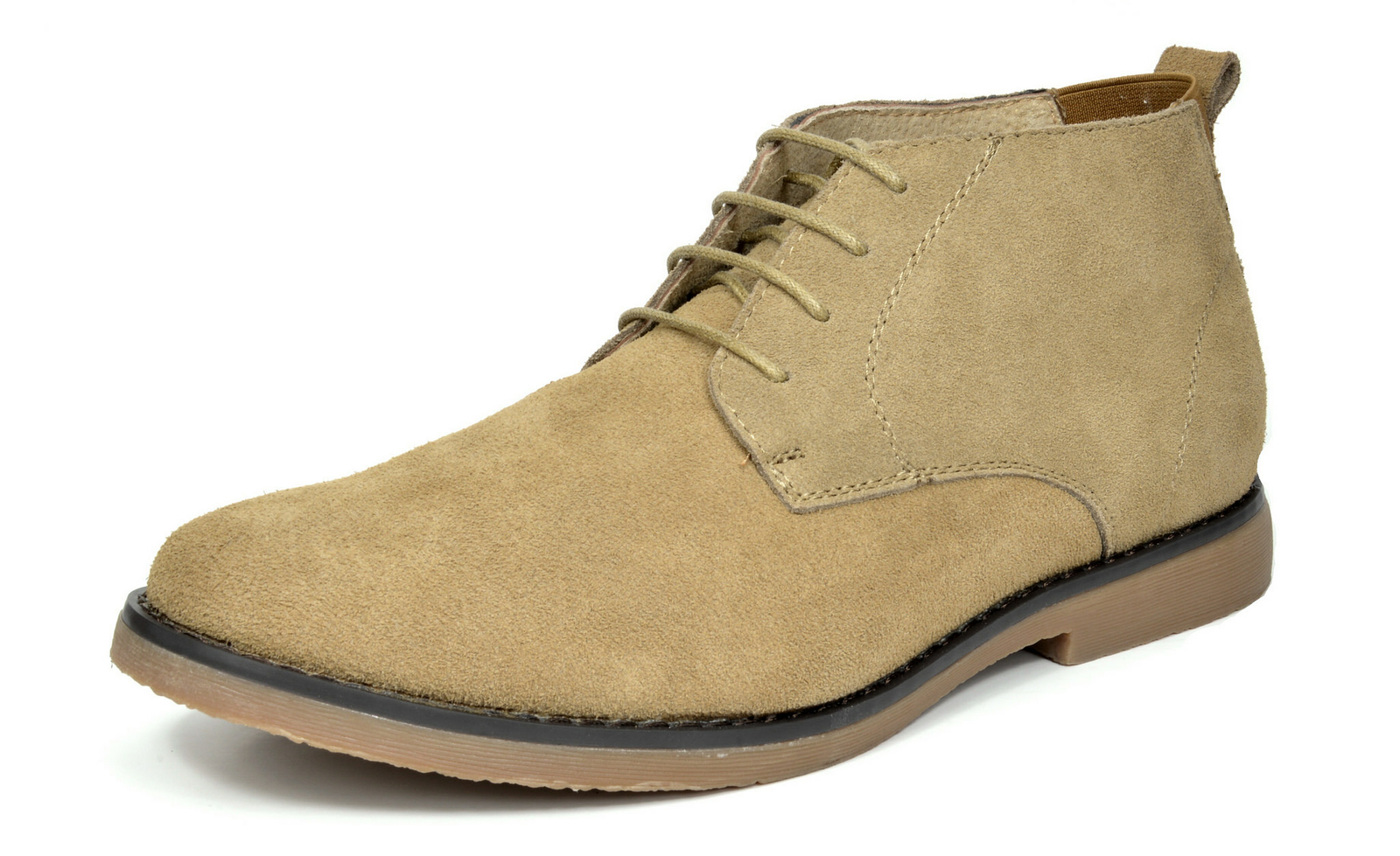Men’s Chukka Boots Suede Leather Lace Up Desert Oxford Chelsea Shoes