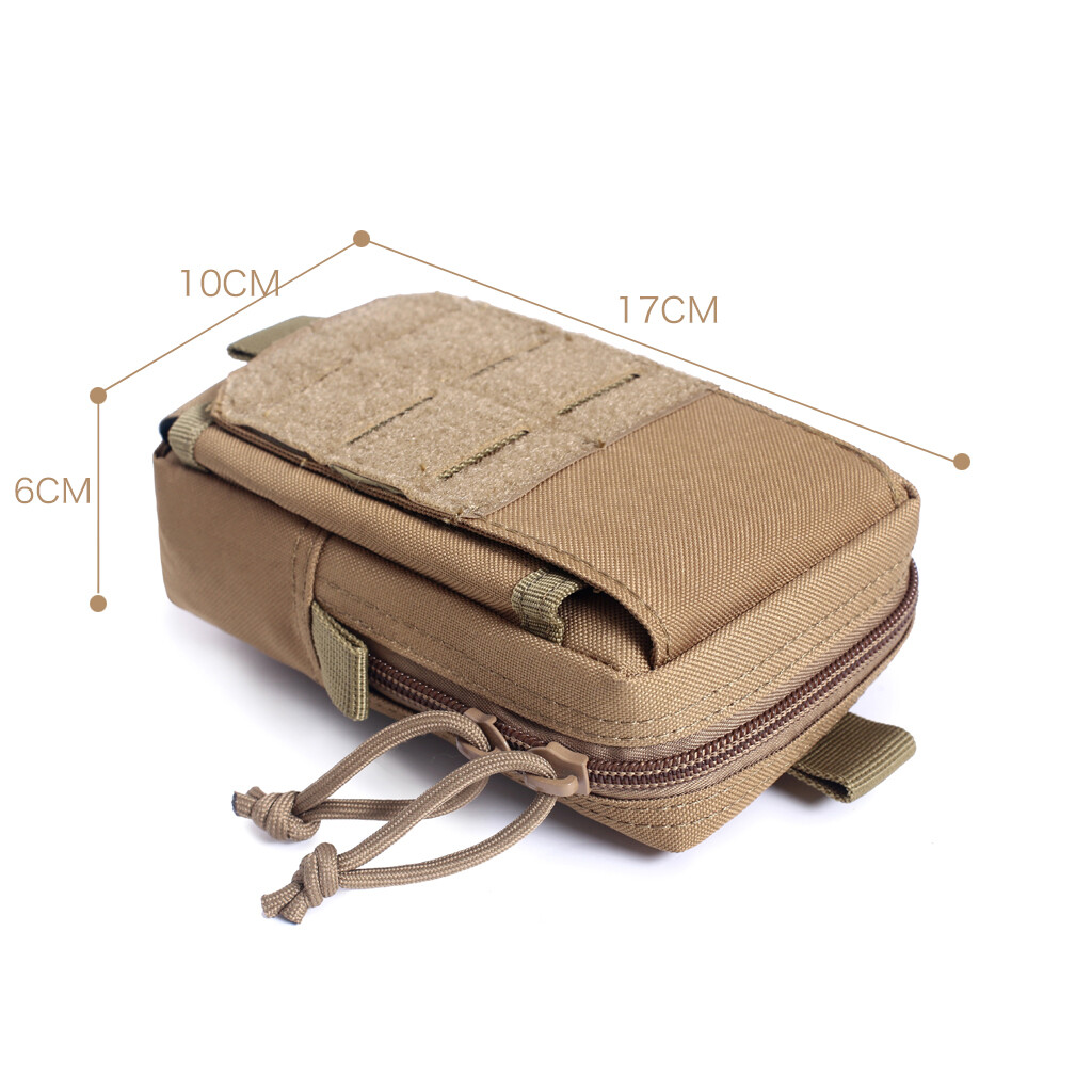 Tactical Molle EDC Pouch Cellphone Pouch Holder Utility Gadget Organizer Bag US