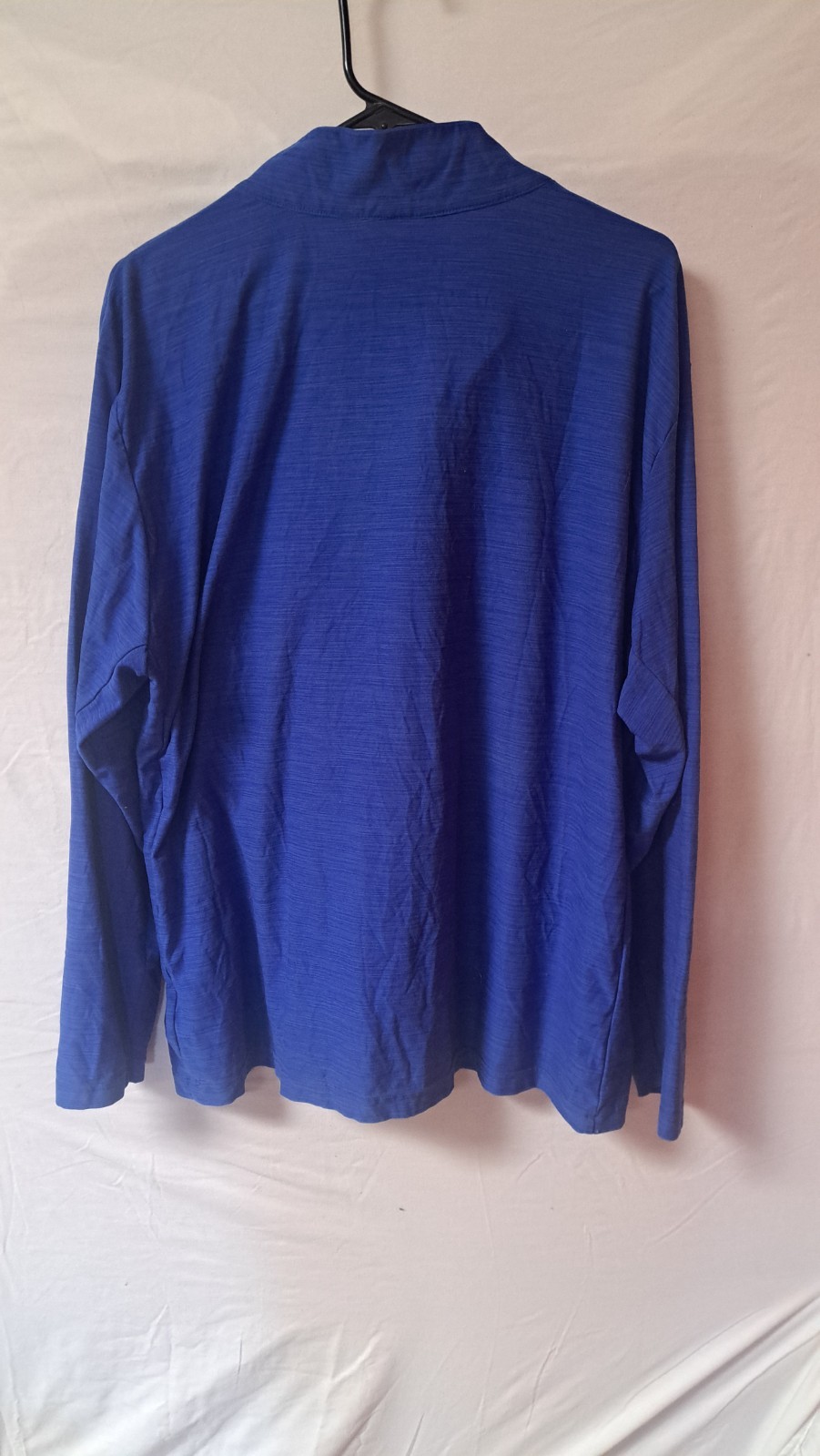 Nike Swoosh Long Sleeve Dry Fit Lightweight Shirt Blue XXL *See description