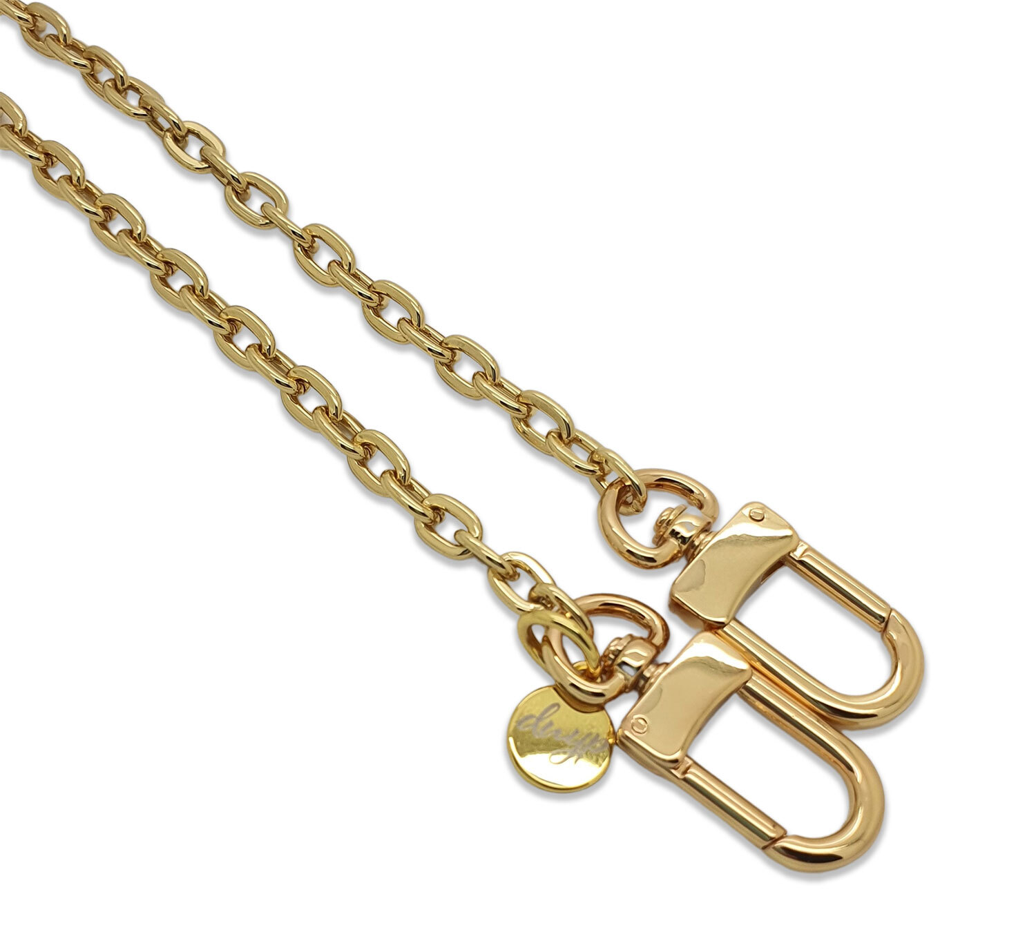 Oval Chain for bag Metal Pochette accessoires Favorite Eva mini pouch Crossbody