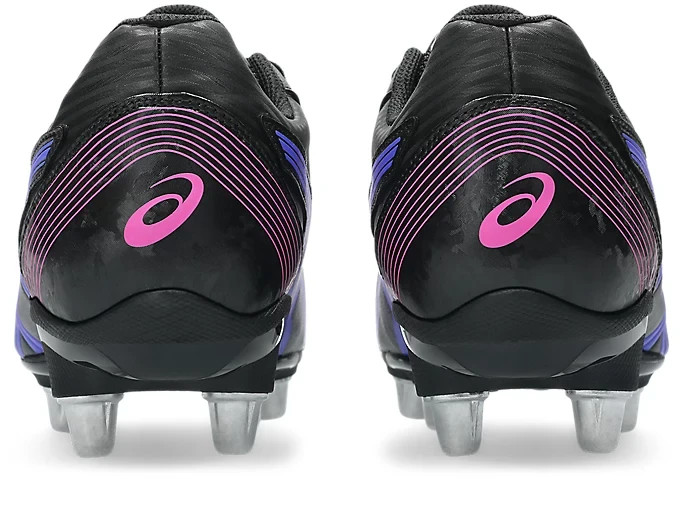 ASICS LETHAL TACKLE 1111A263 002 Black Cobalt Burst Rugby Cleats