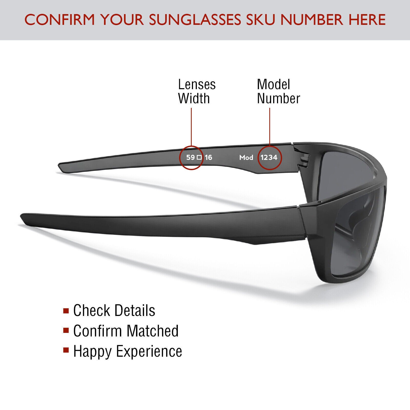 Polarized Replacement Lenses for-RayBan Meta Wayfarer RW4012 50mm Gen 2 Sungalss