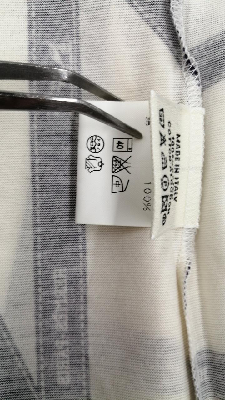 Hermes ME Cotton T-Shirt Top, Size M, 24cm Sleeve, 38in Length