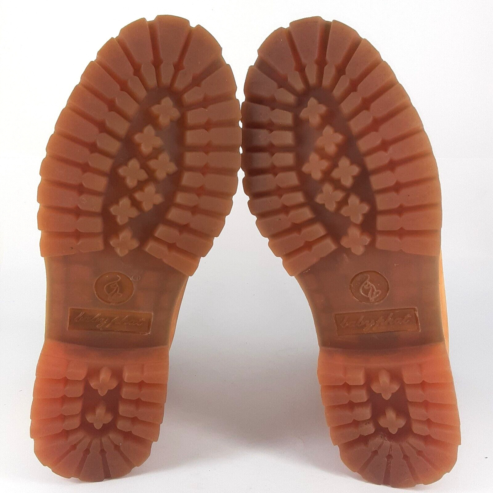 Vintage Baby Phat Nubuck Wheat Synthetic Leather Construction Boots 9 RARE NWOB