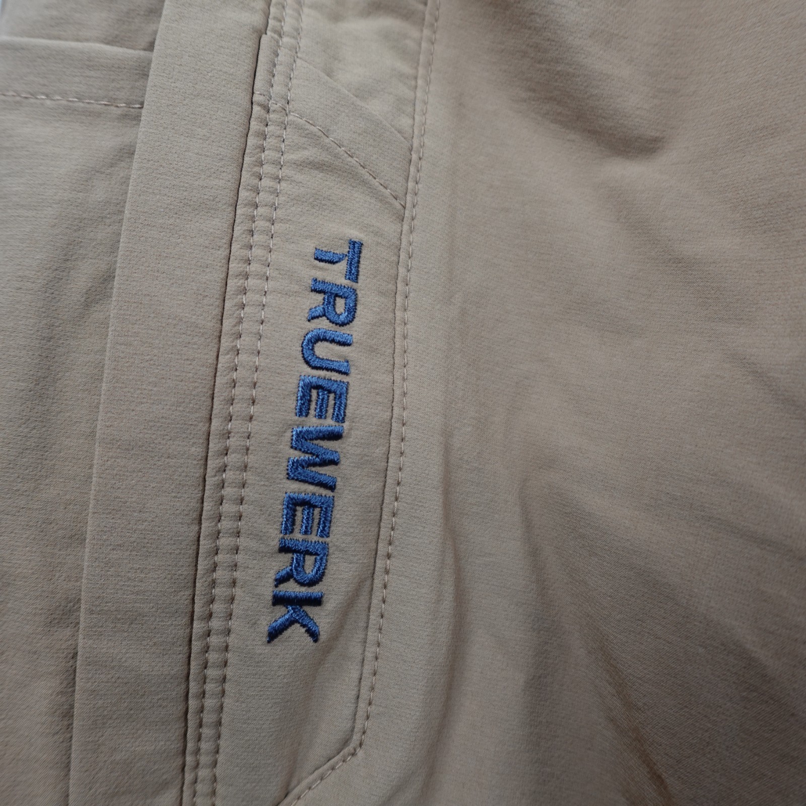 Truewerk T1 Werkpant Pants Mens 38 Brown Tech Cargo Work Performance Stretch NWT