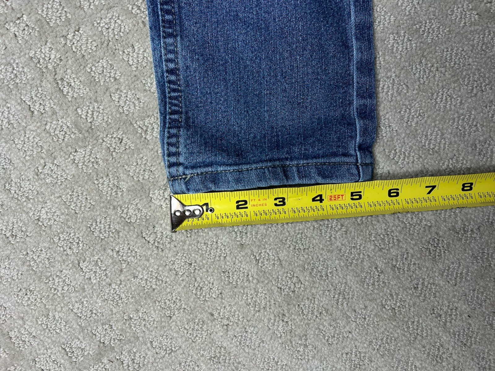 Levi’s 511 Boys Stretch Jeans Size 10 Reg 25×26 Adjustable Waist Blue