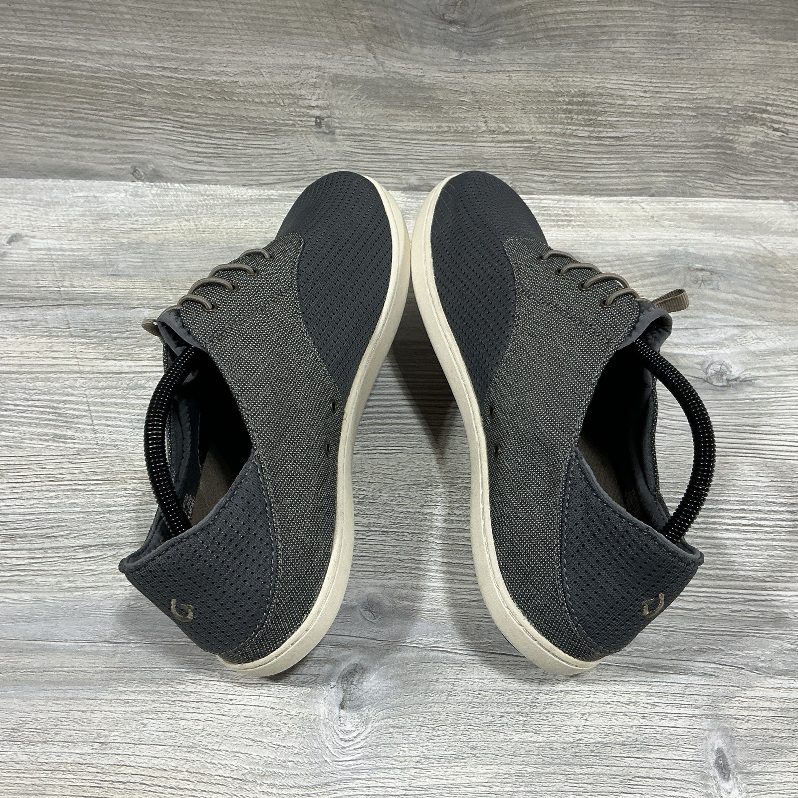 OLUKAI Nohea Moku Gunmetal Gray Casual Shoes Mens Size US 10.5 EUR 43.5