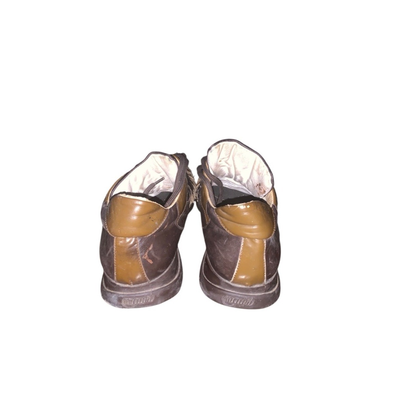Mauri 8770 Dark Brown Baby Crocodile + Fabric Sneakers