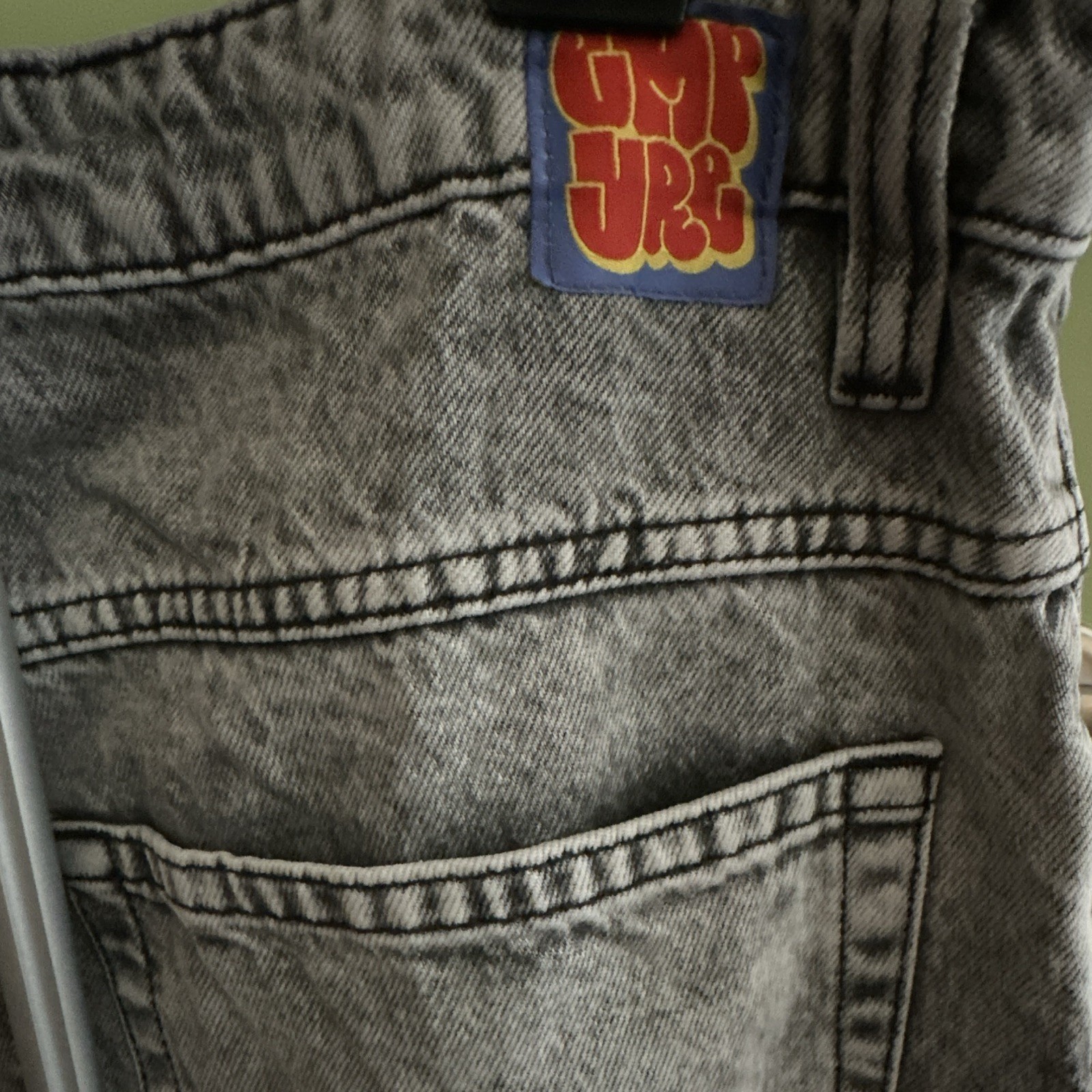 Empyre Baggy Jeans – Size 32 – Stone washed, Gray