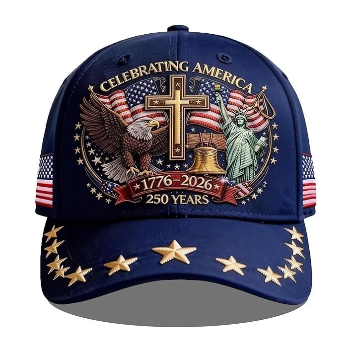 250th Anniversary USA Hat – Adjustable United States Baseball Cap for Men Women*