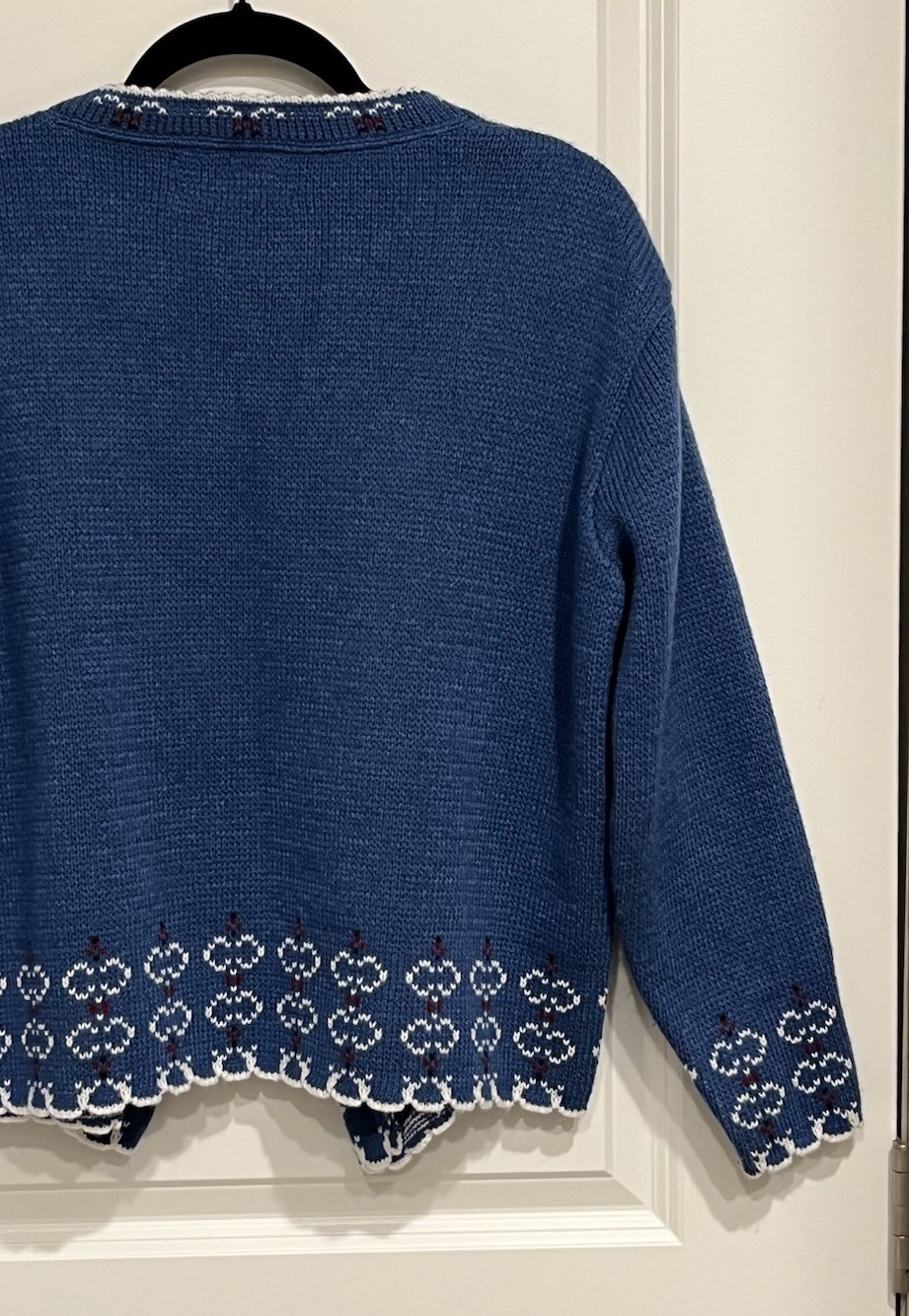 Jersild Acrylic Cardigan Sweater Women’s Sz Medium Nordic Coquette Fairy ZZ112
