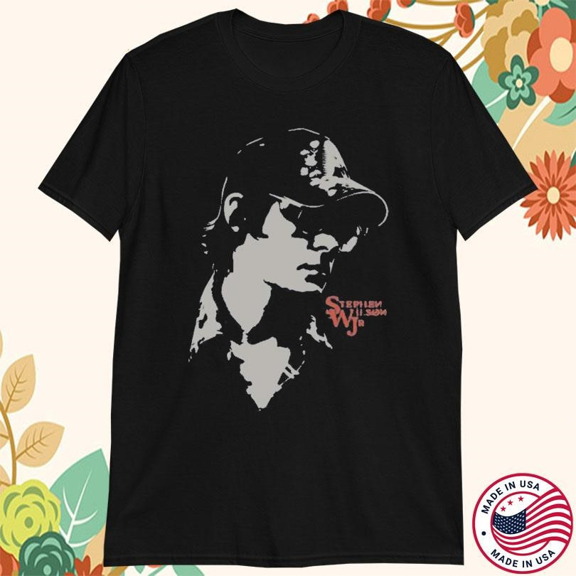 HOT SALE Stephen Wilson Jr BLACK T-shirt short sleeve All sizes