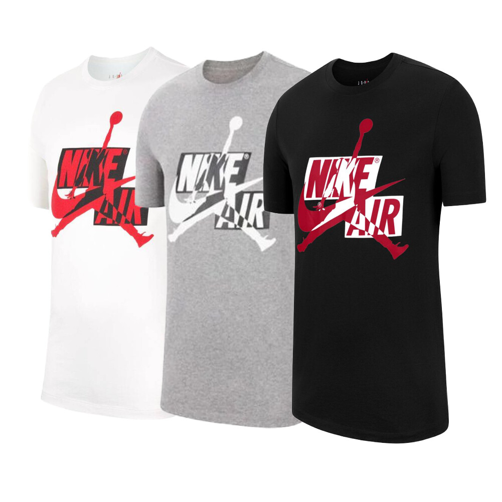 Nike Jordan T-Shirt Jumpman Air HBR Classic Athletic Gym Short Sleeve T-Shirt