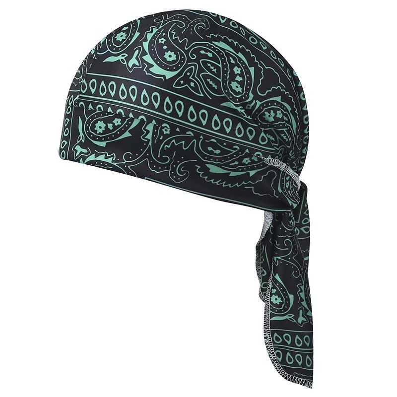 Elastic Motorcycle Wrap Biker Du Bandana Paisley Doo Rag Head Skull Cap Durag US