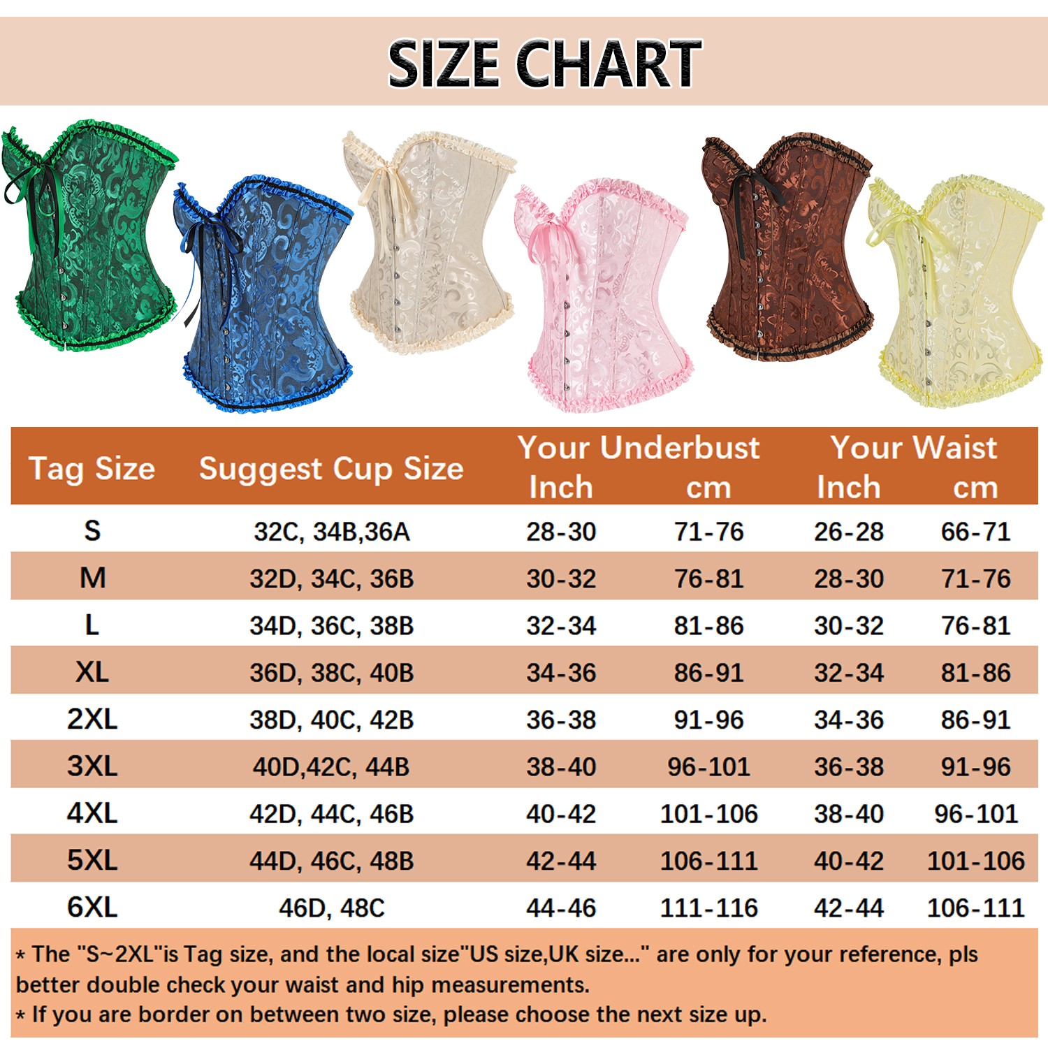Women Lace-Up Overbust Boned Satin Corset Bustier Burlesque Lingerie Basque Tops