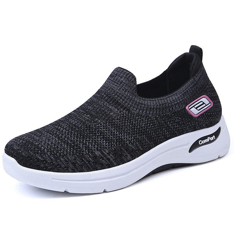 Women Orthopedic Sneakers with Cushion Slip On Walking Gym Comfy Fashion Shoes