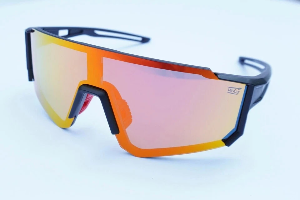 Velos™ Sports Shades Sunglasses – Polarized Mirrored TAC Lenses Baseball Cycling