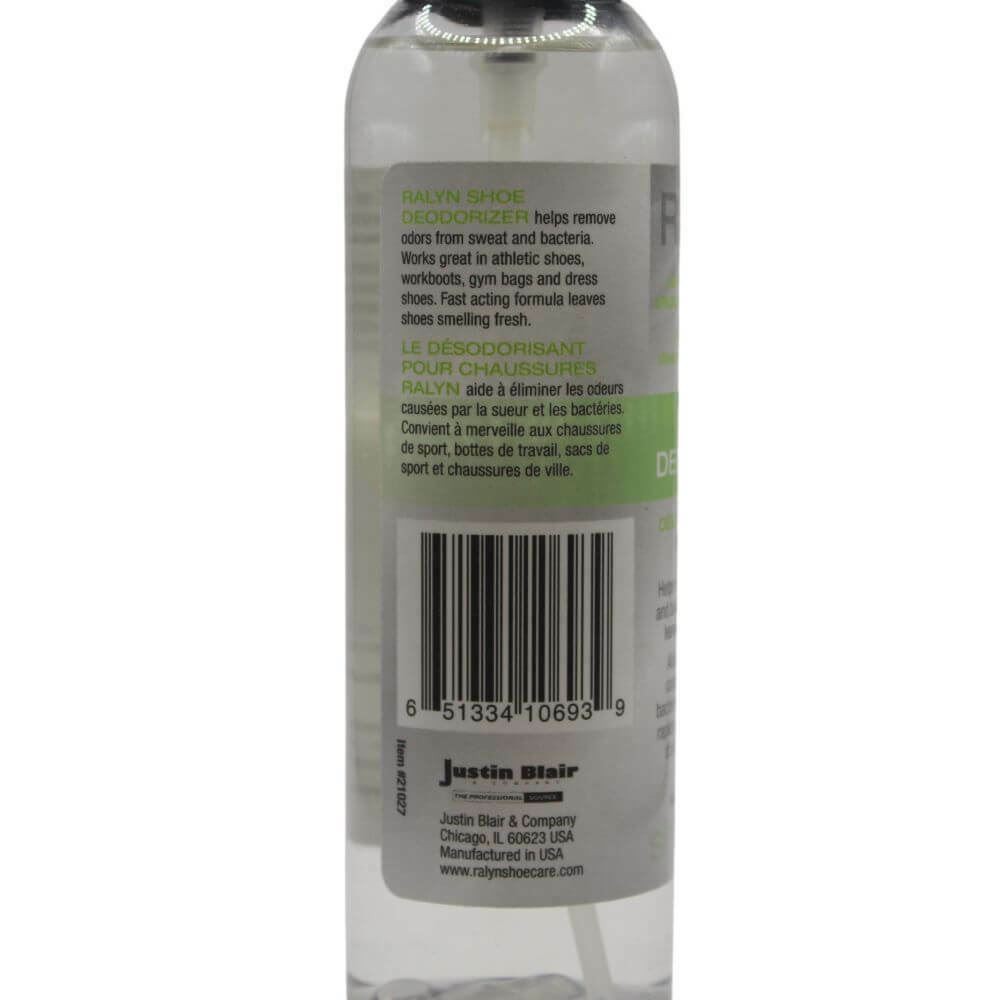 Ralyn Shoe Deodorizer Spray/Pump 4 oz