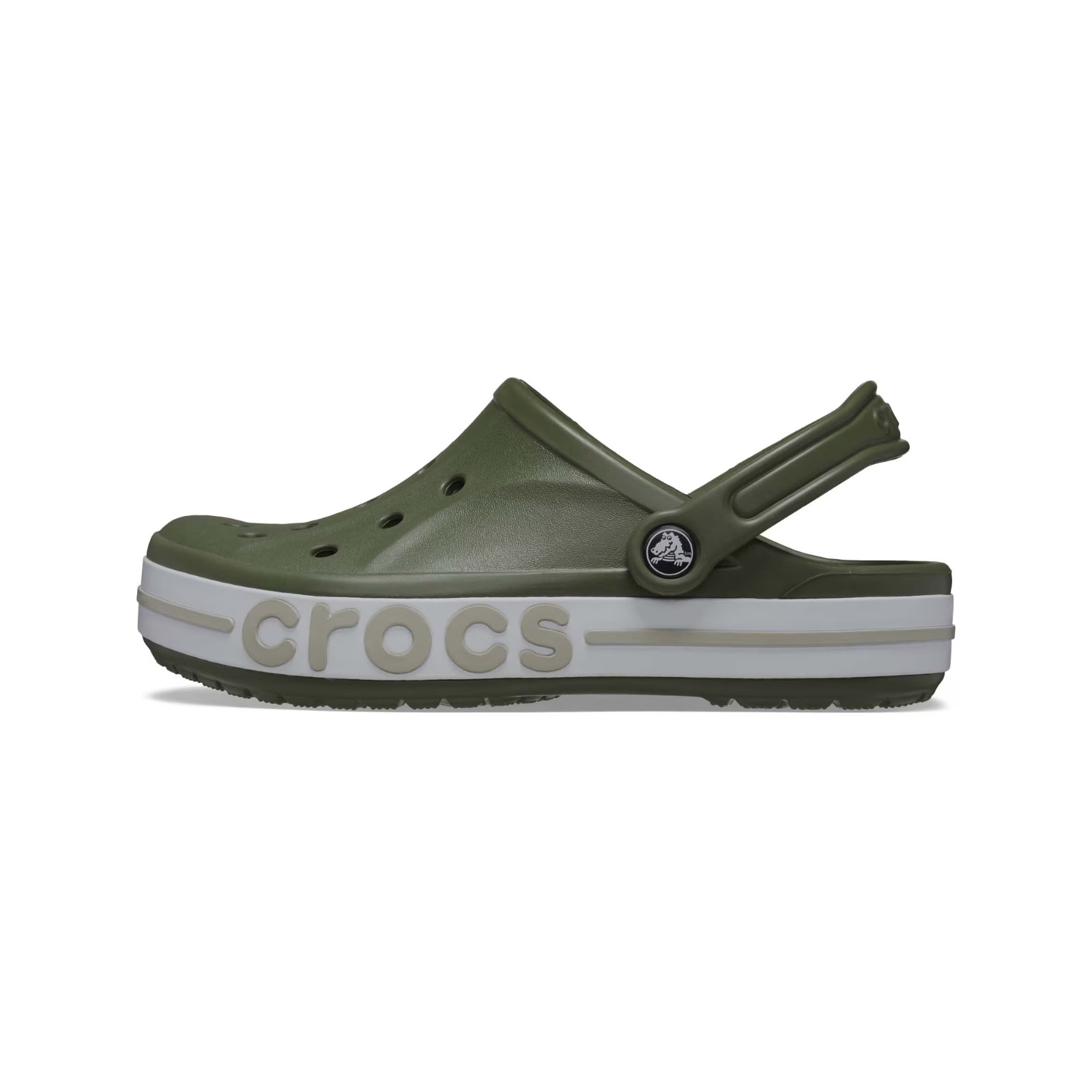 Best seller! Authentic Crocs Unisex Bayaband Clog Ultra Light Army Green
