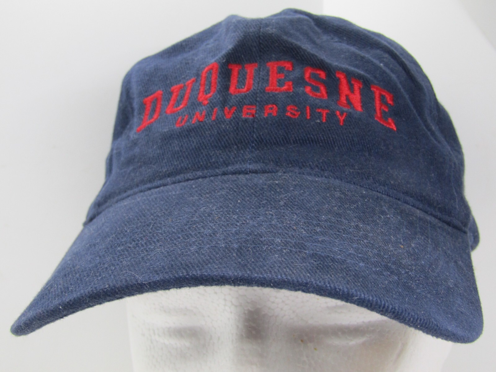 Yikes, 100% Cotton Embroidered “Duquesne University” Adjustable Ball Cap.