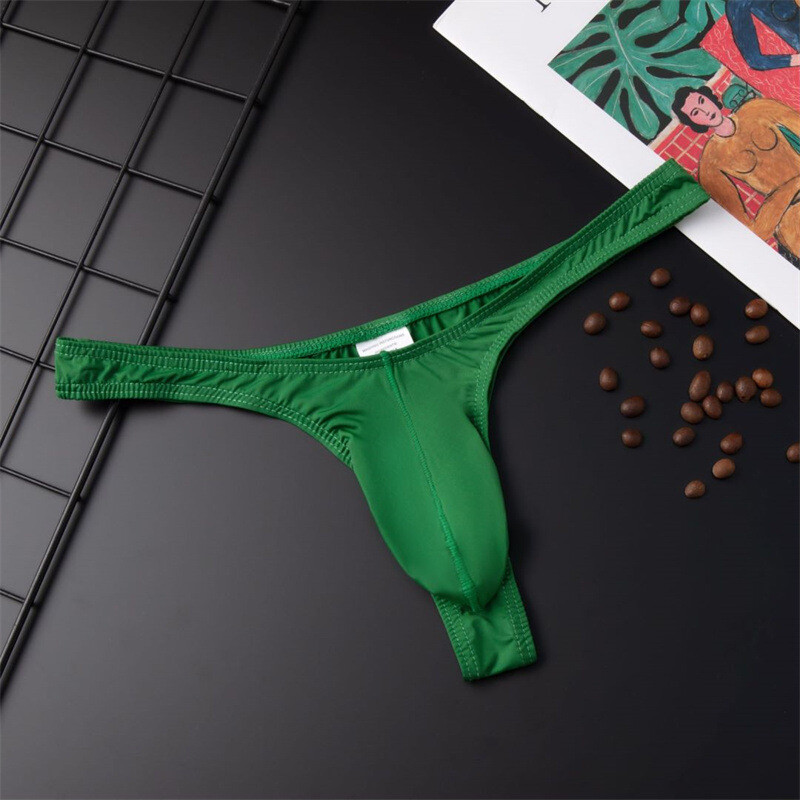 6pack Men G-String Thong Bulge Pouch Panties Micro Bikini T-back Underwear Brief
