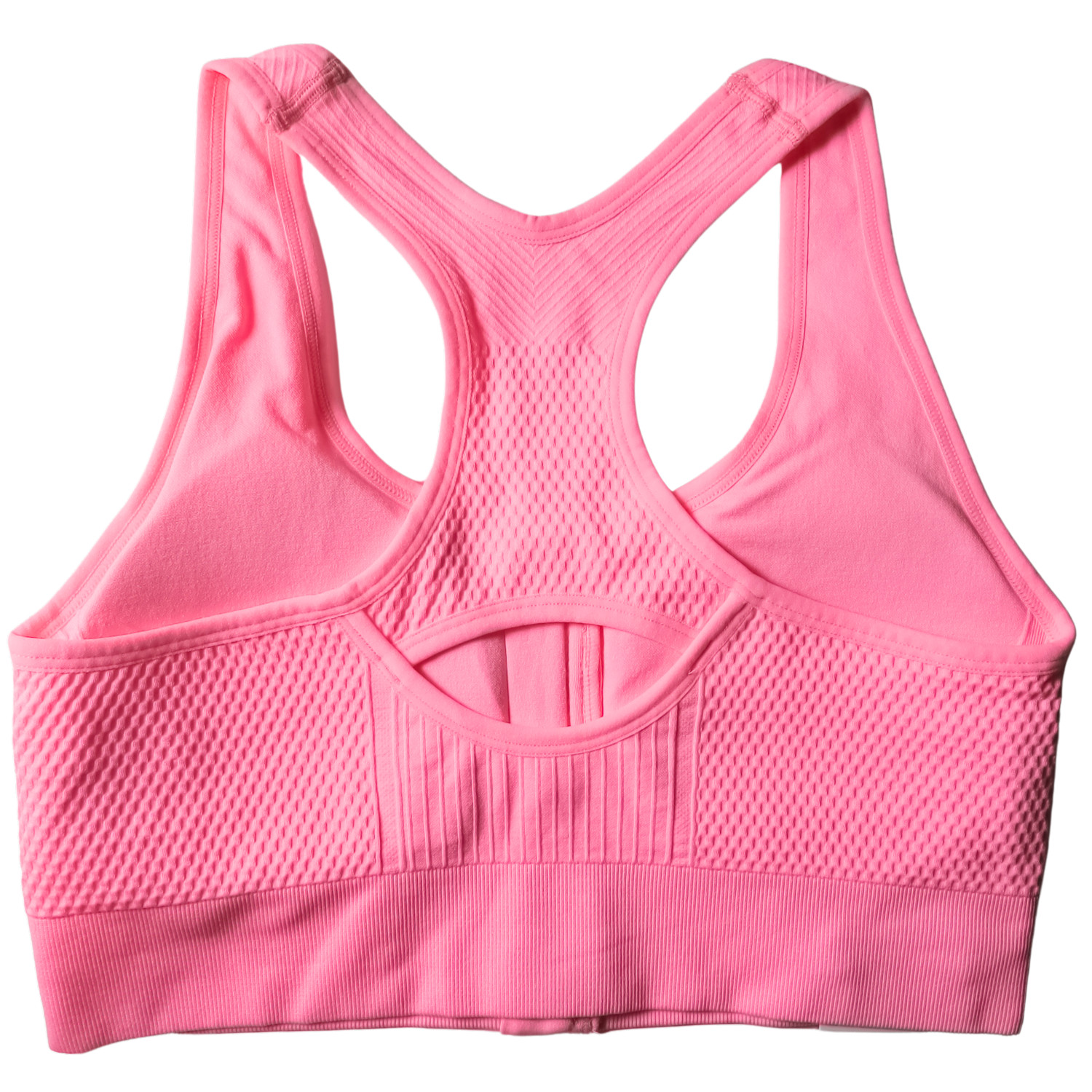 New Balance PEONY GLOW Pink Sports Bra Medium Support XL Women’s Activewear