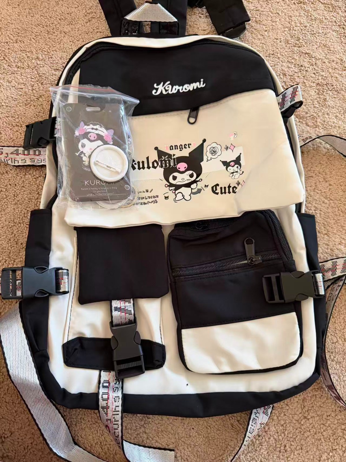 Cartoon kuloumi backpack