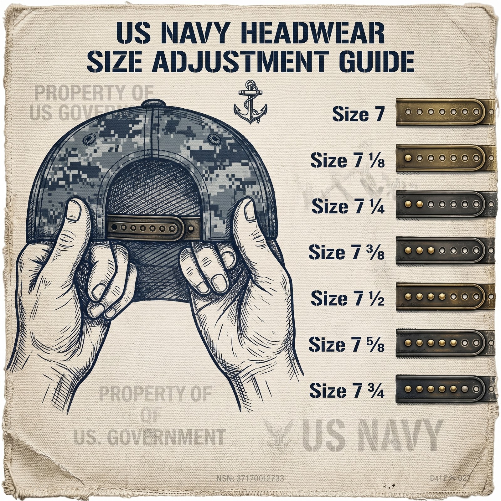 DLA Aviation The Corps Embroidered Military Logistics Veteran Navy Hat Cap