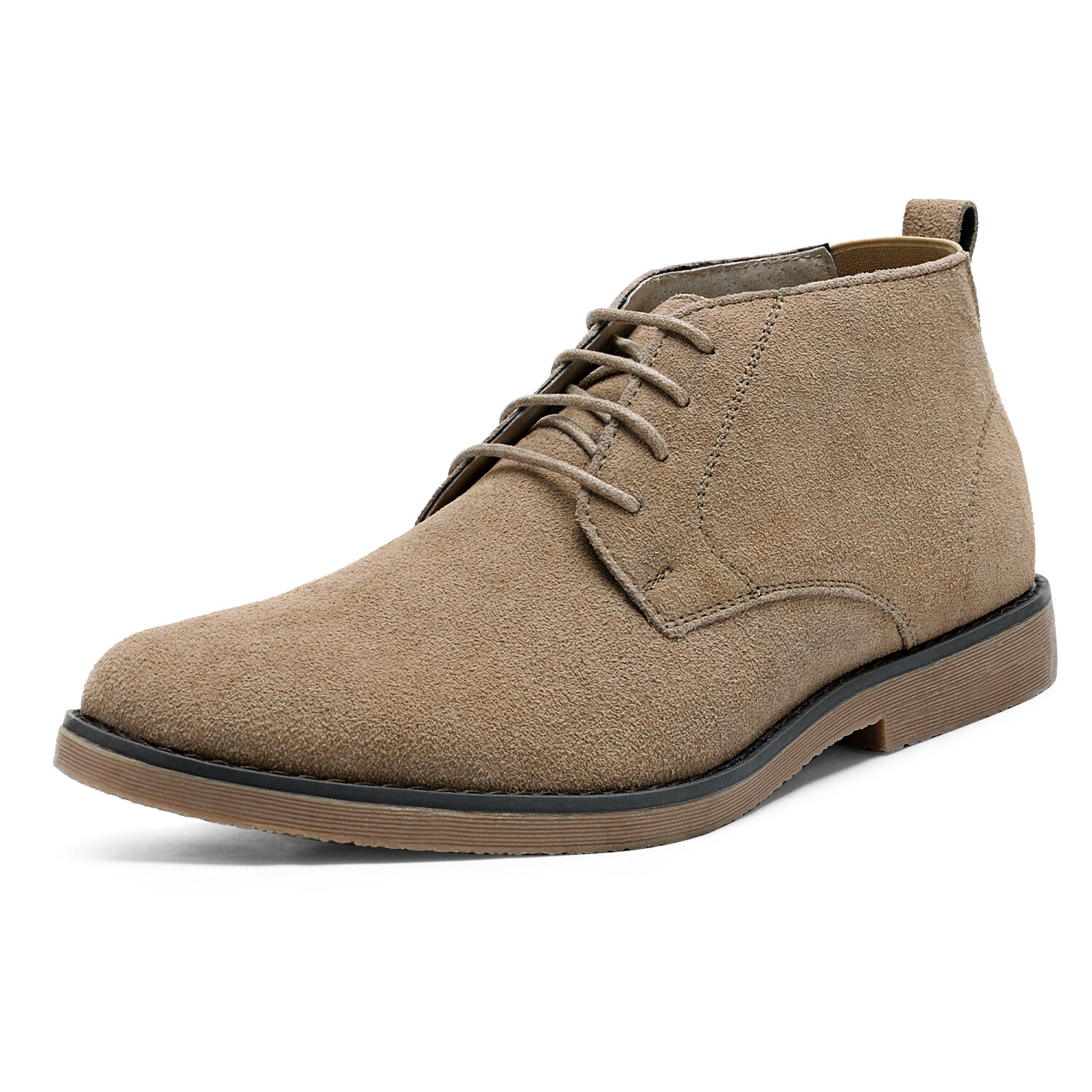 Men’s Chukka Boots Suede Leather Lace Up Desert Oxford Chelsea Shoes