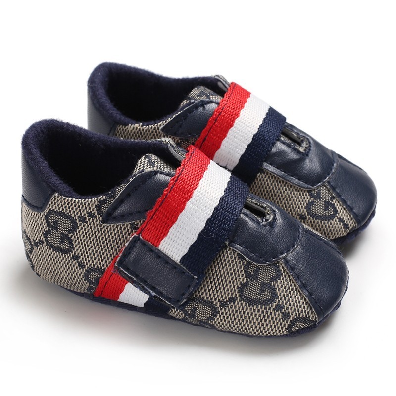 Baby Infant Classic Canvas Baby Shoes Boy Girl Soft Sole Size 1 & 3(0-18 Months)