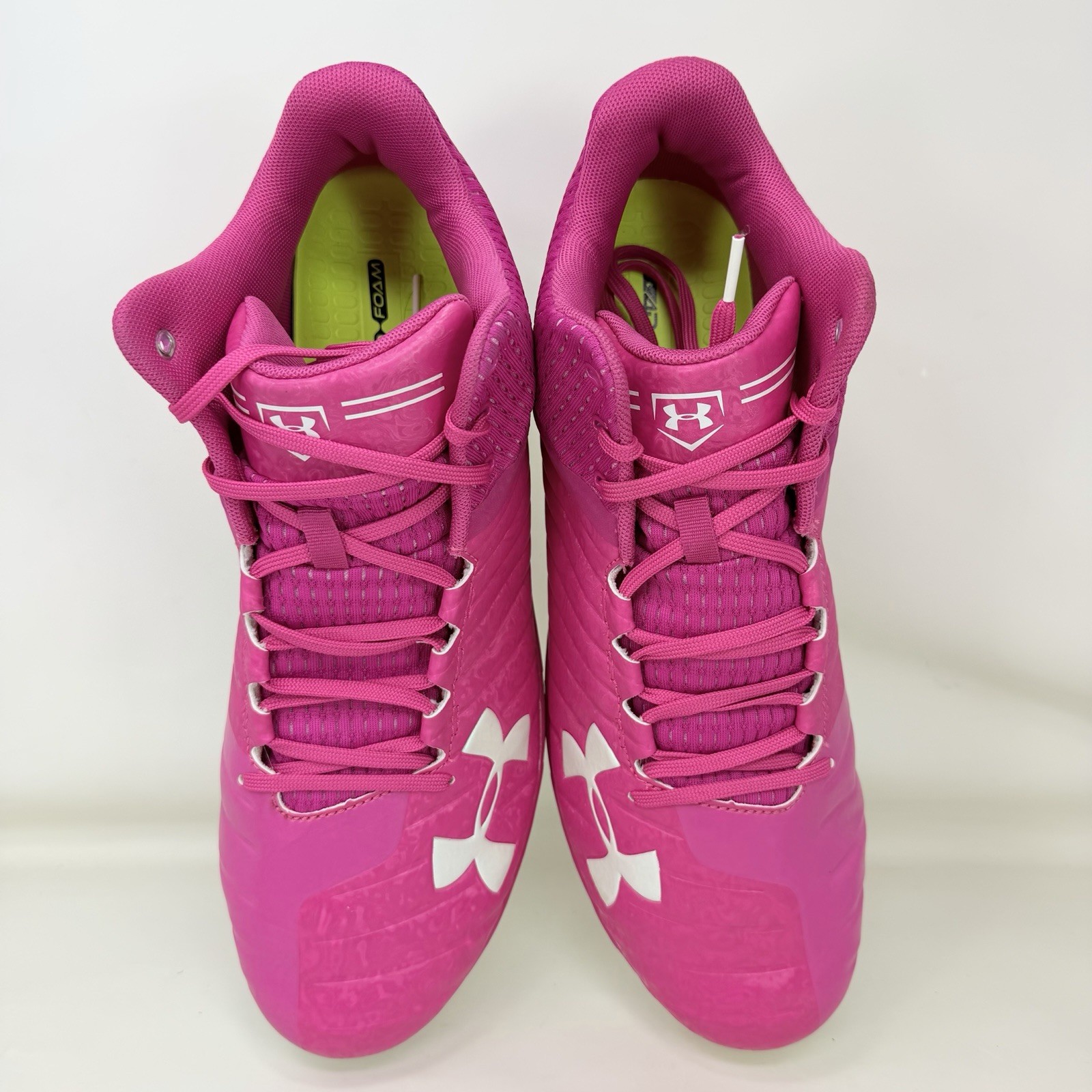 Under Armour Bryce Harper 3 Mother’s Day Baseball Cleats Pink Men’s Size 14