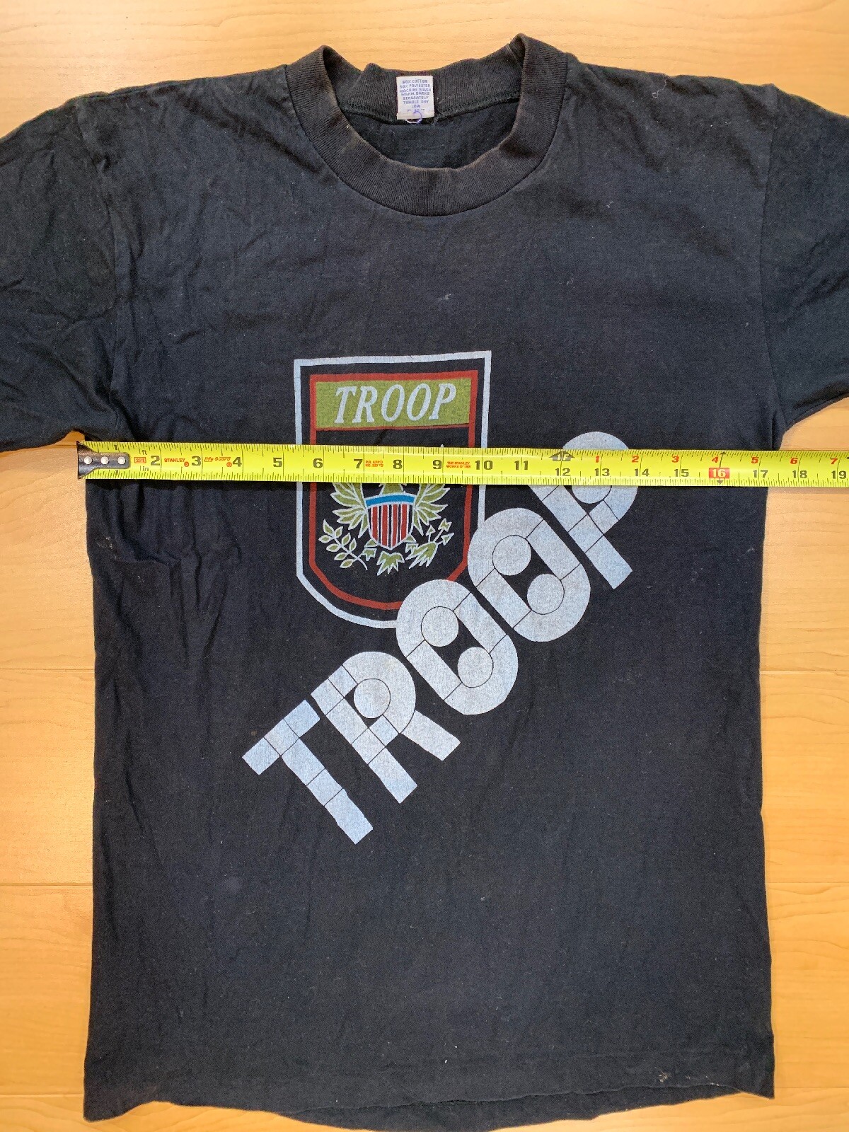 Vintage 80’s Hip Hop Troop Shirt Sz Med BYC Very RARE Bboy Rap Made In USA