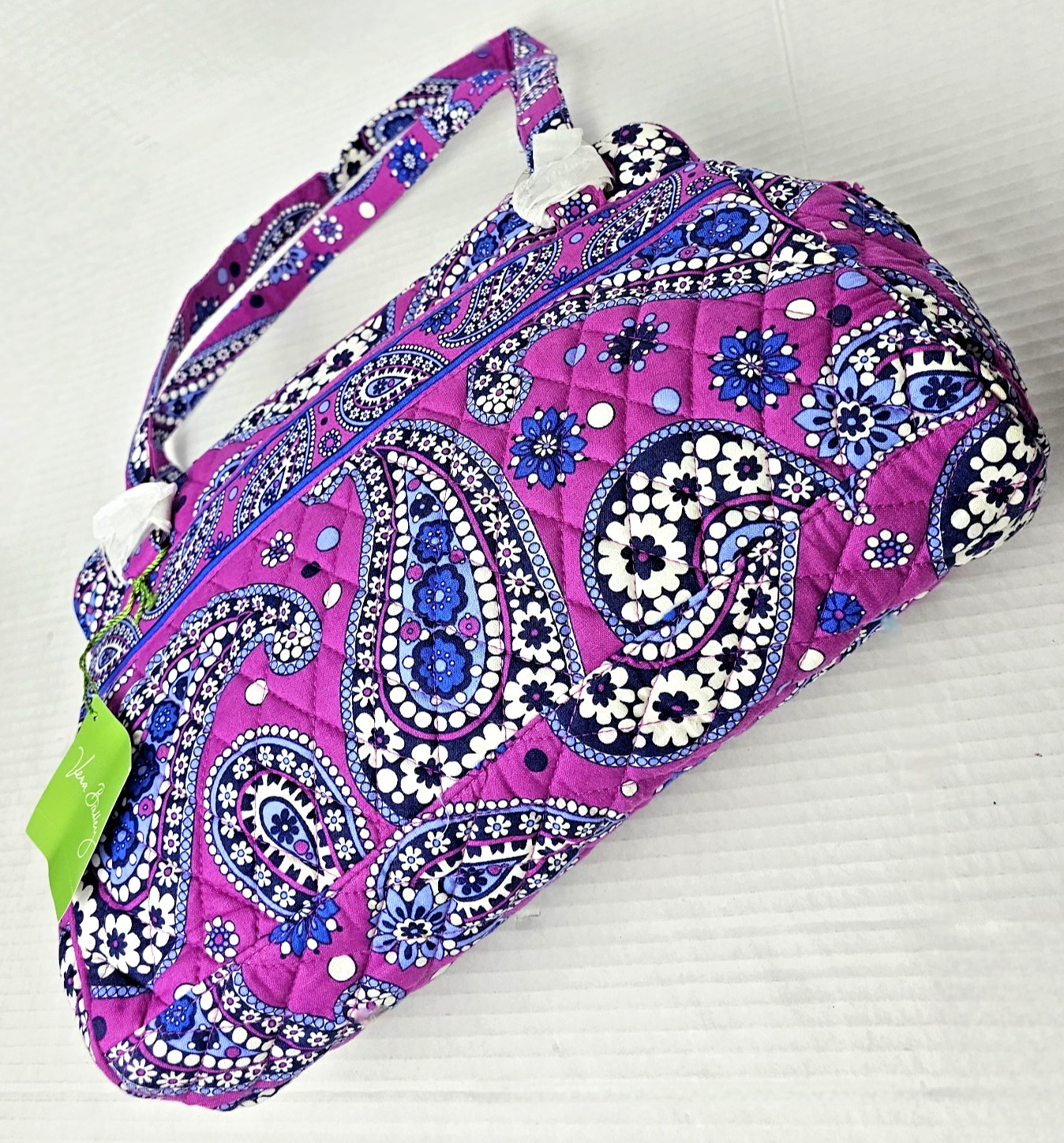 Vera Bradley Whitney Shoulder Bag in Cotton Boysenberry