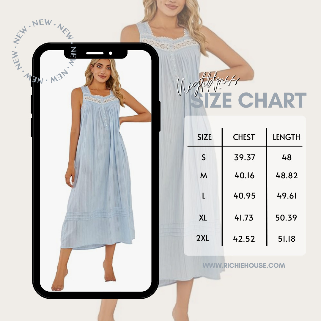 RH Women’s SLeeveless Knit Cotton Housedress Duster Sundress Gown Pajama RHW4056
