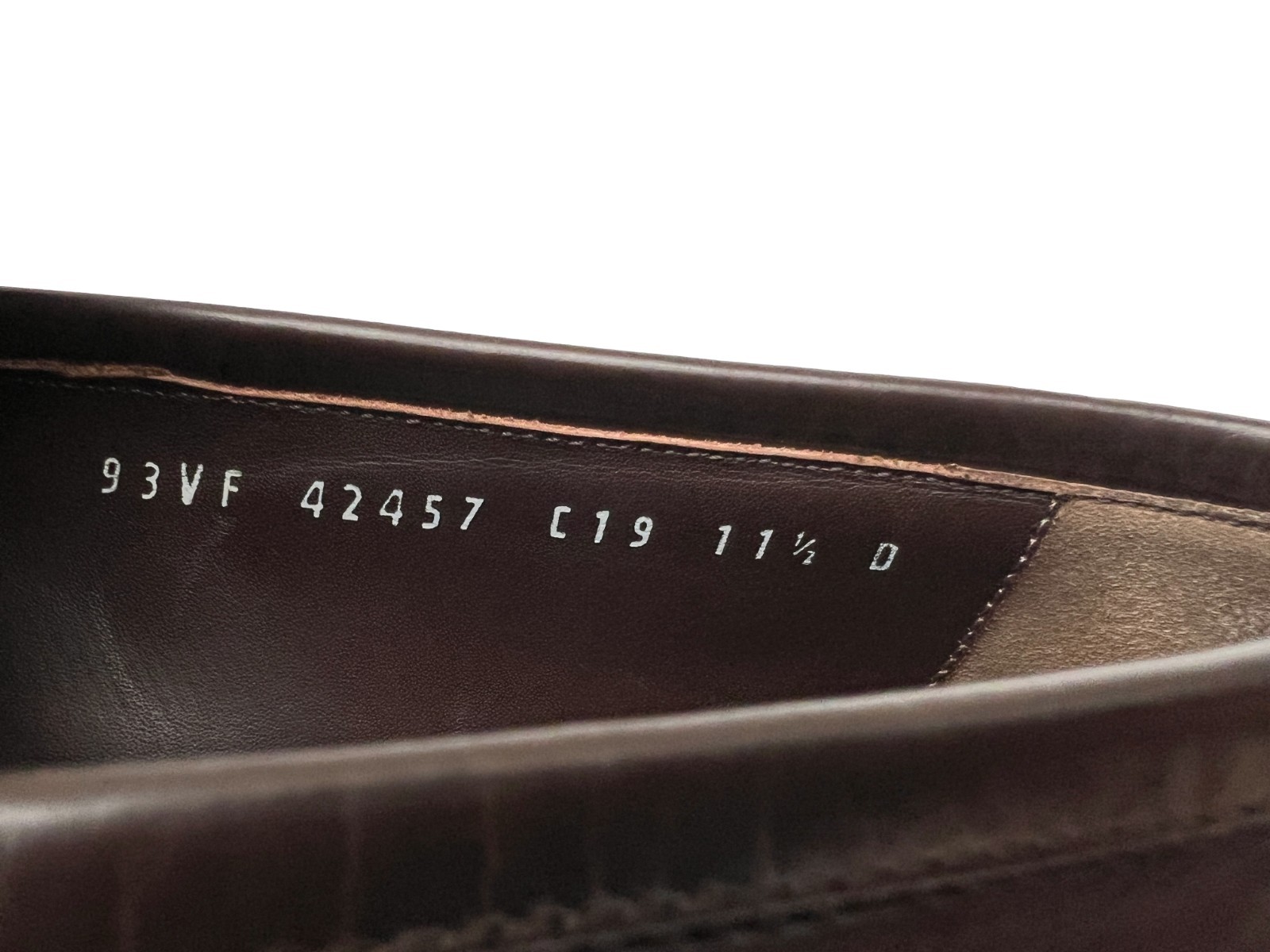 $1050 Ferragamo Mens LORENZO Brown Shoes Gancini Silver Bit Loafers 11.5 D