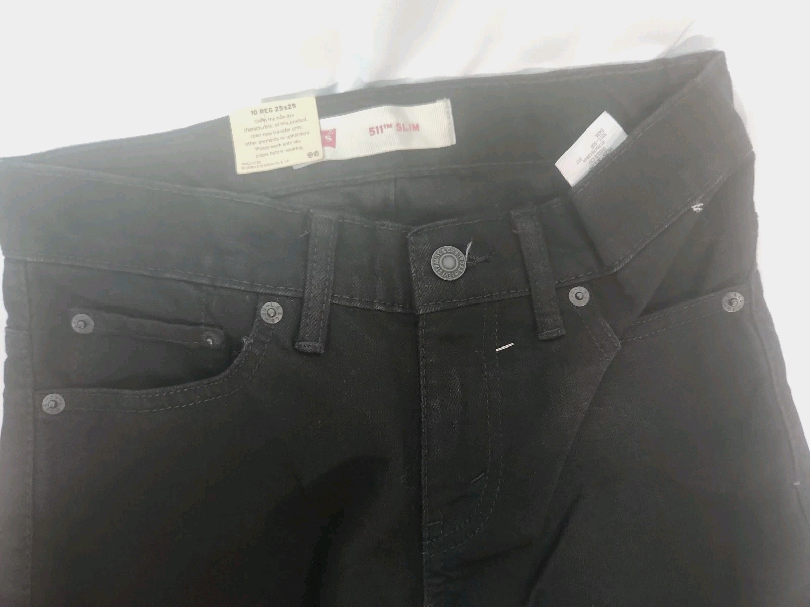 Levi Strauss Boy’s Adjustable Waistband 511 Slim Fit Stretch Denim Jean